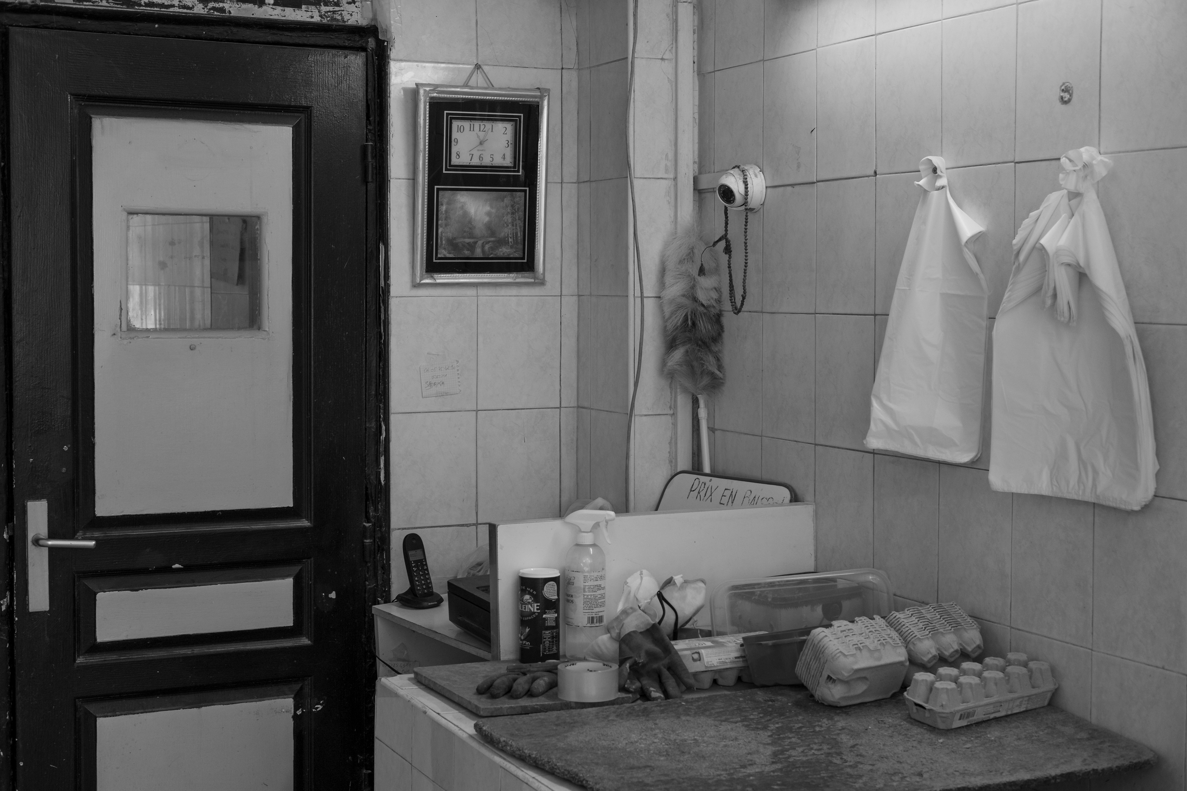 Interior of La Ferme Parisienne, 22 Rue Myrha, La Goutte d'Or, Paris