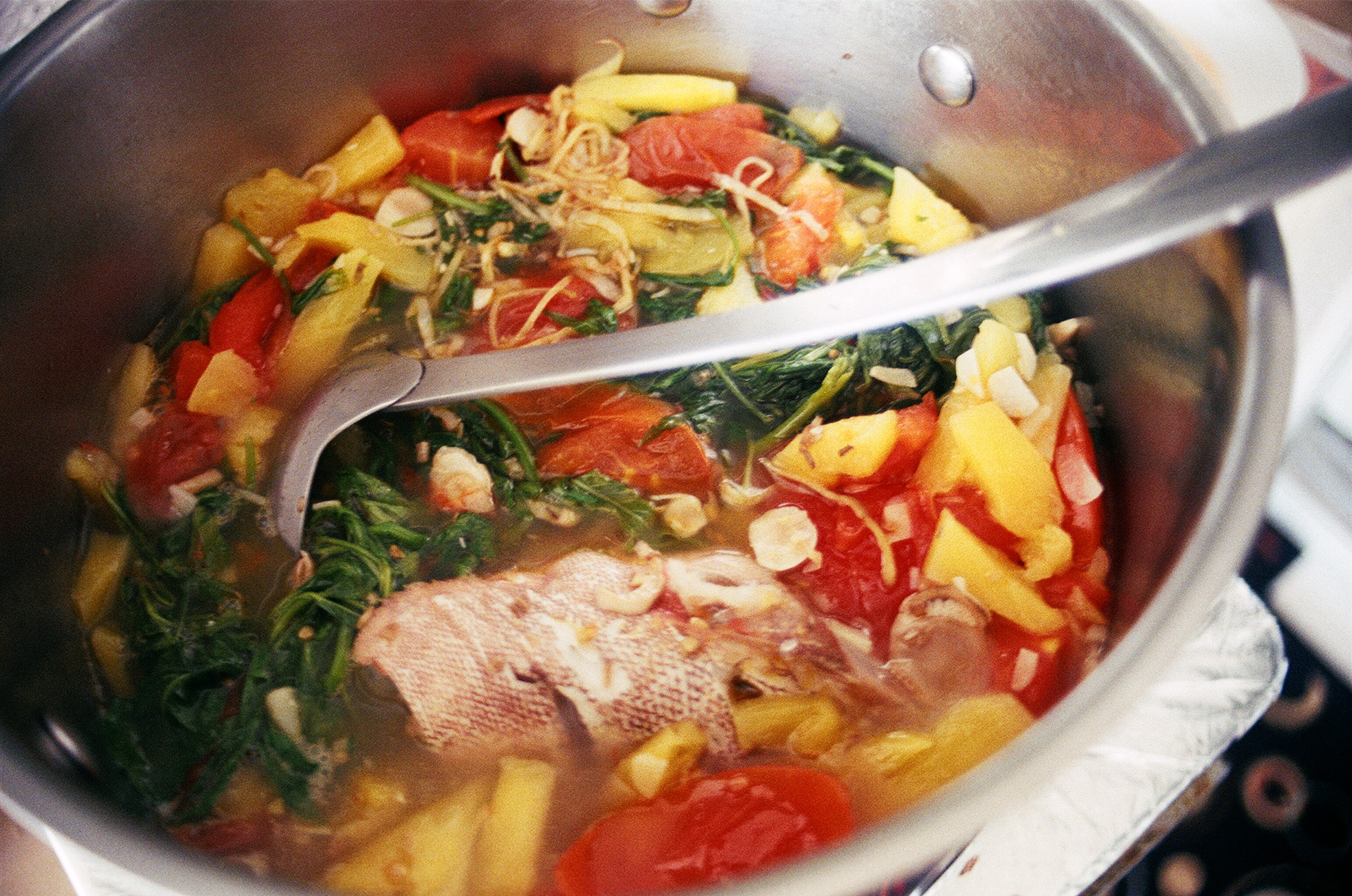 The soup is ready.