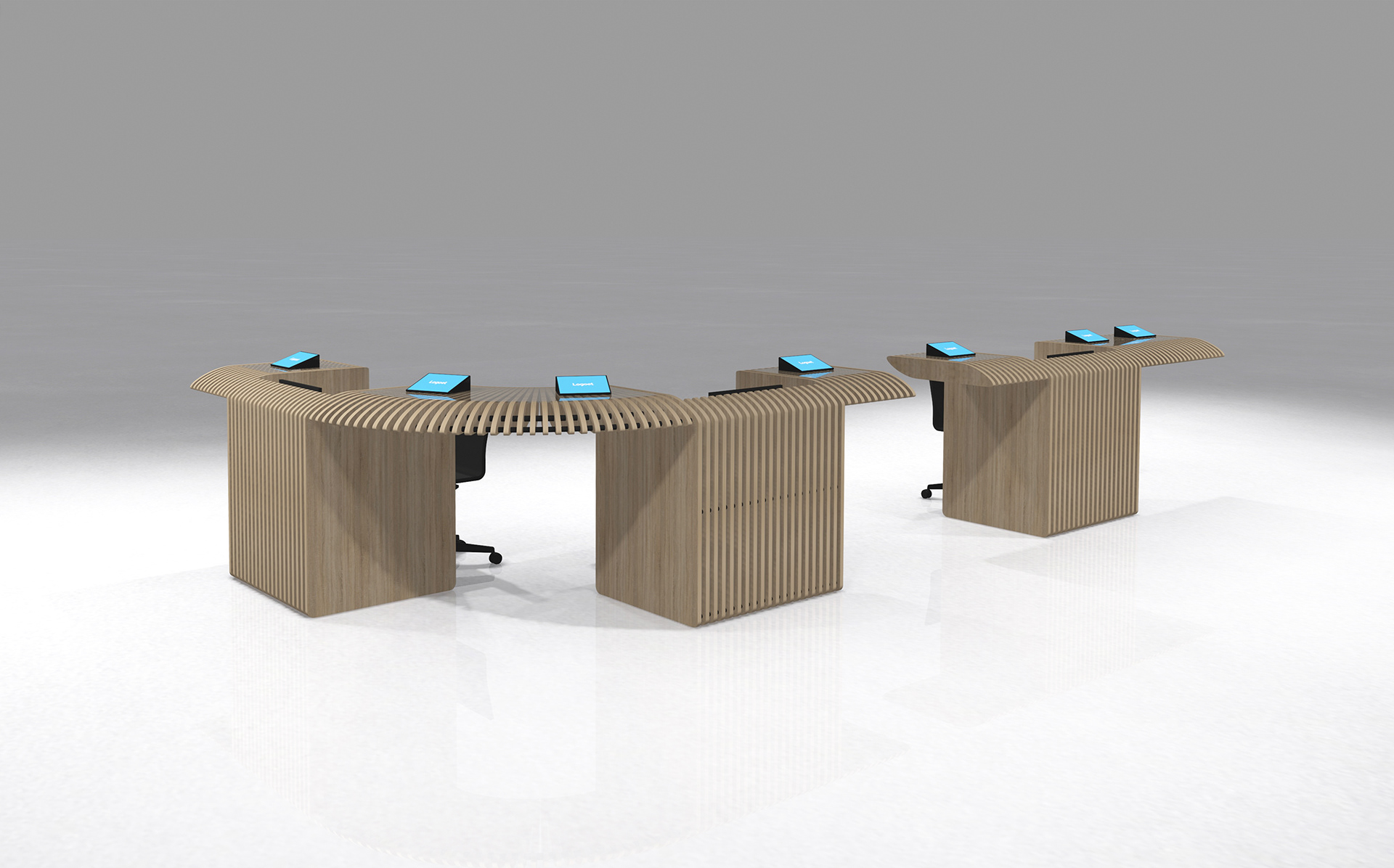 Francisco Sarria Modular Desk System