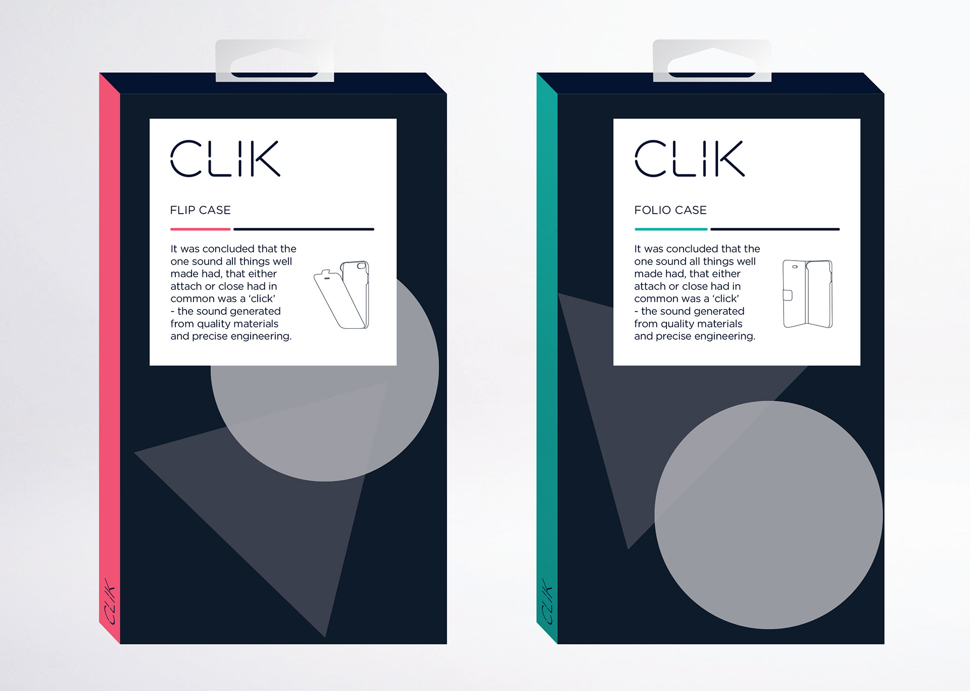 Stephen Sellick Argos 'Clik' Branding & Packaging