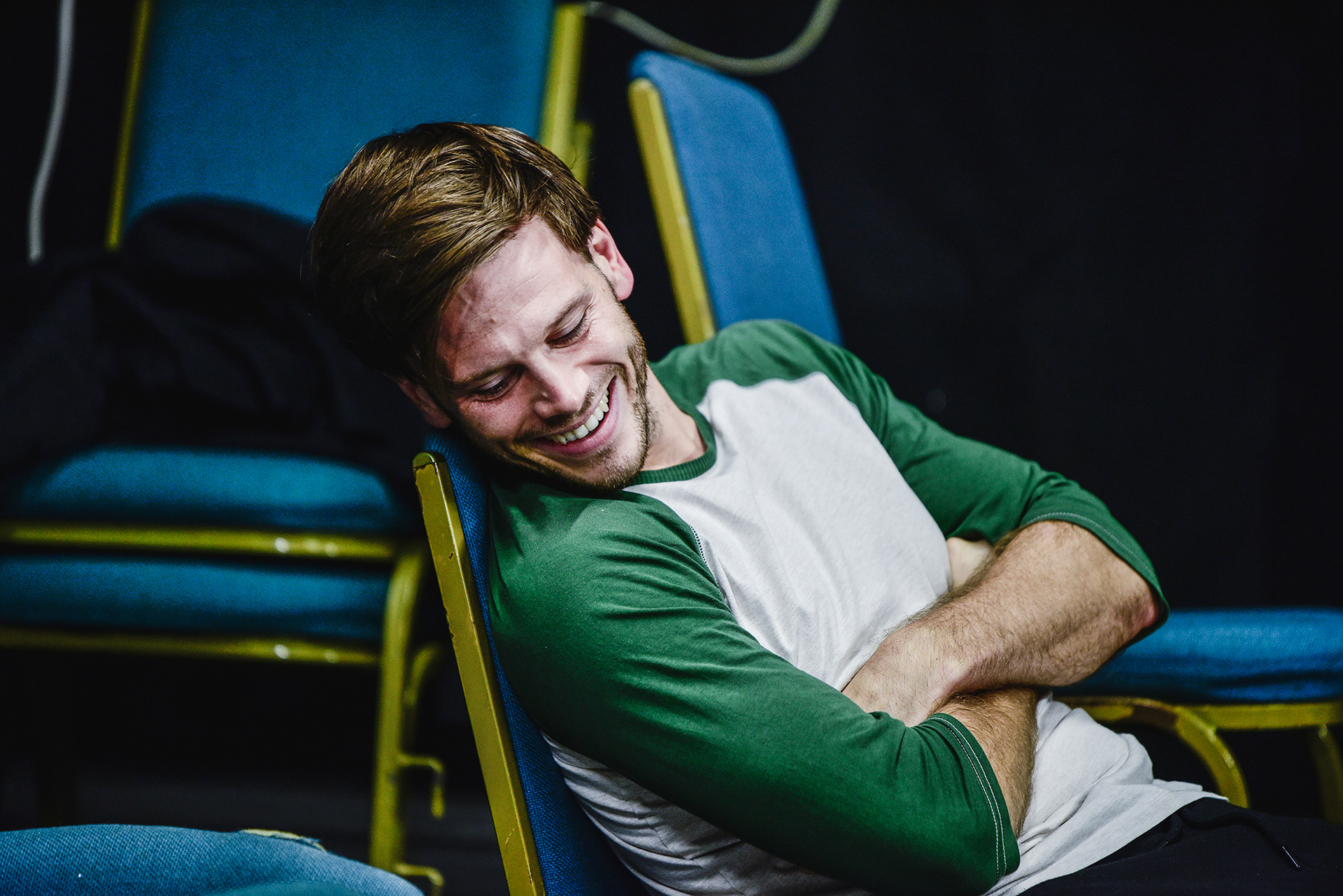 Rehearsals for The Other Room Theatre of 'American Story'