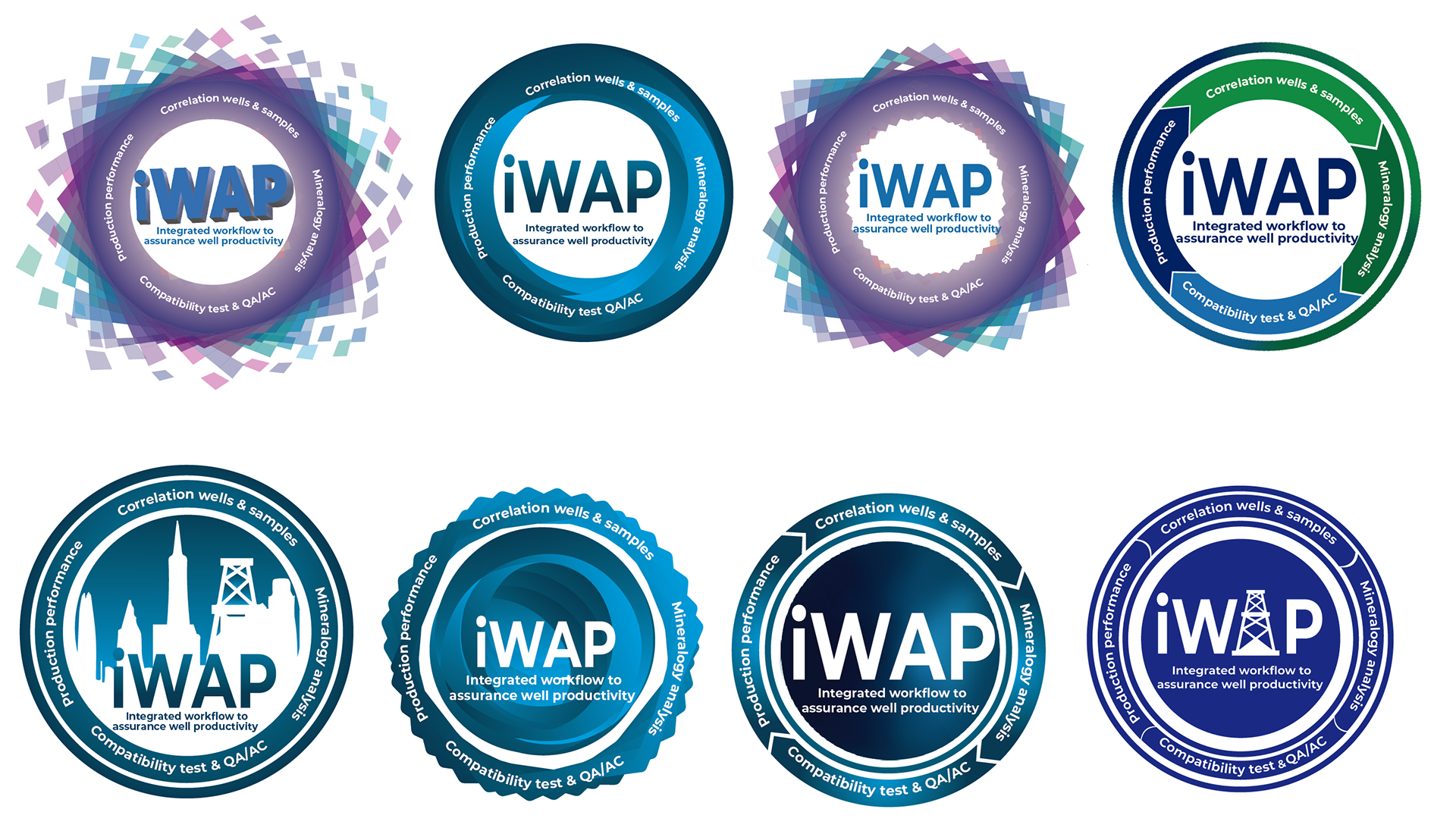 Variaciones de logo iWAP
