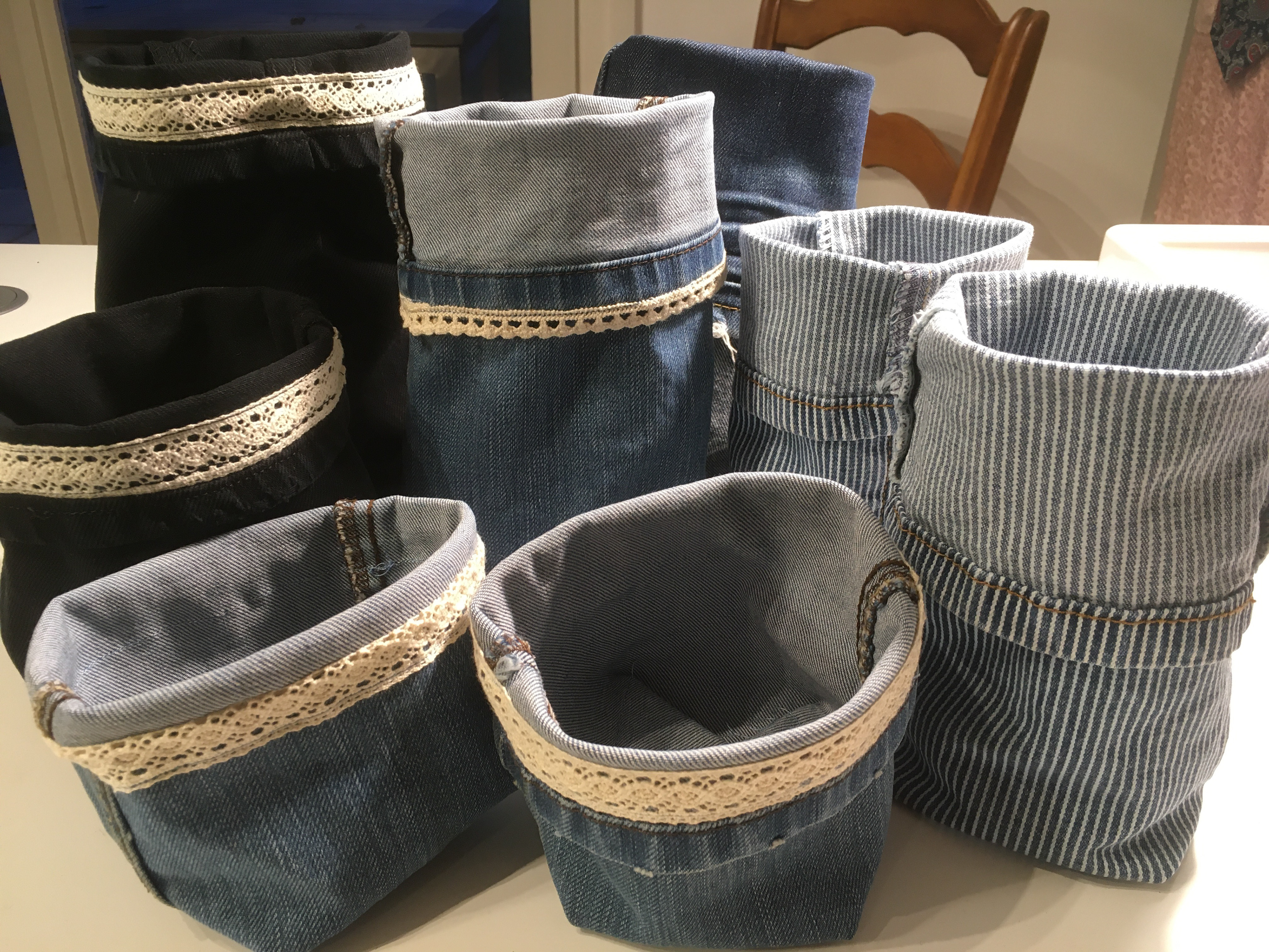 Portatutto in jeans