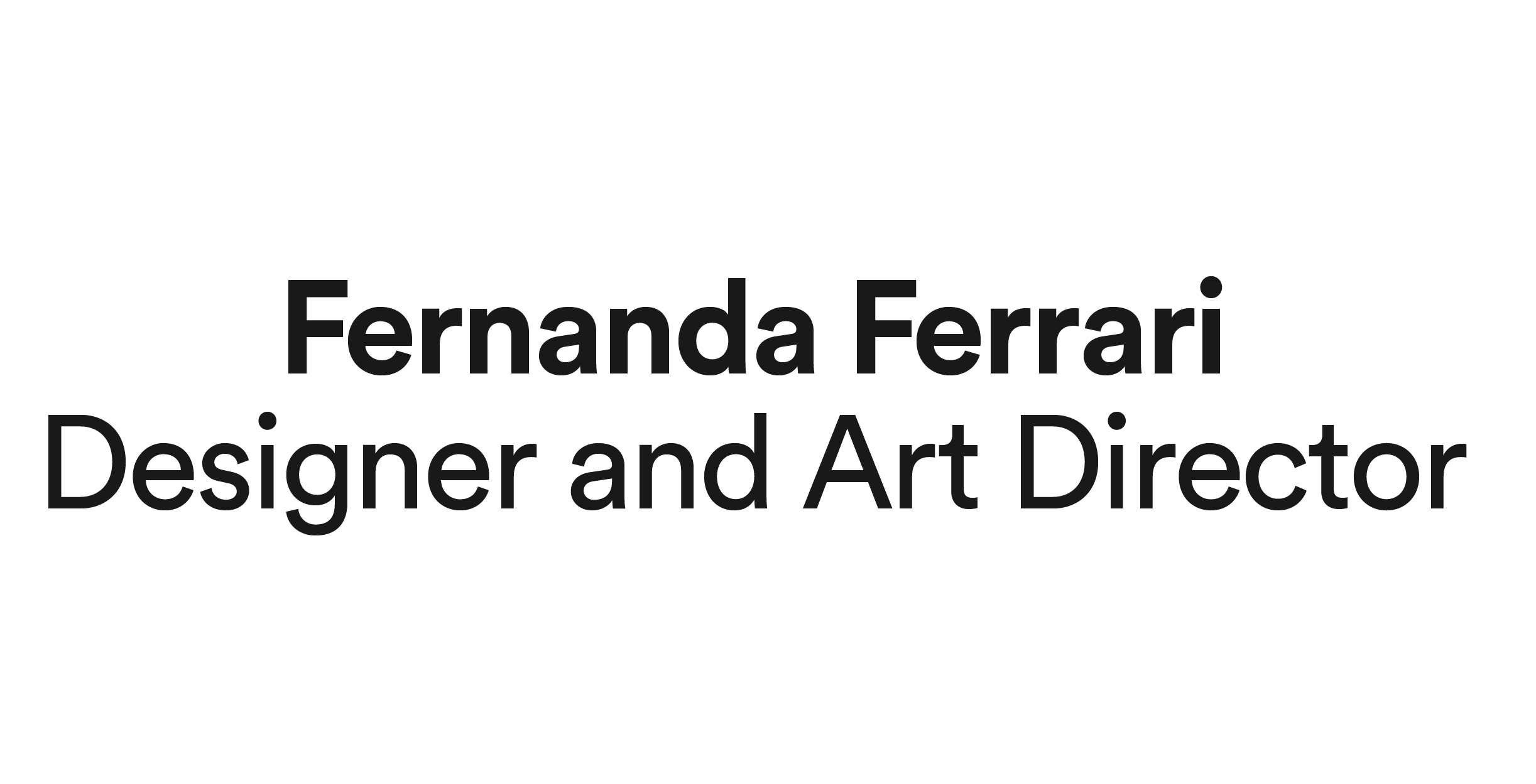 Fernanda Ferrari de Oliveira