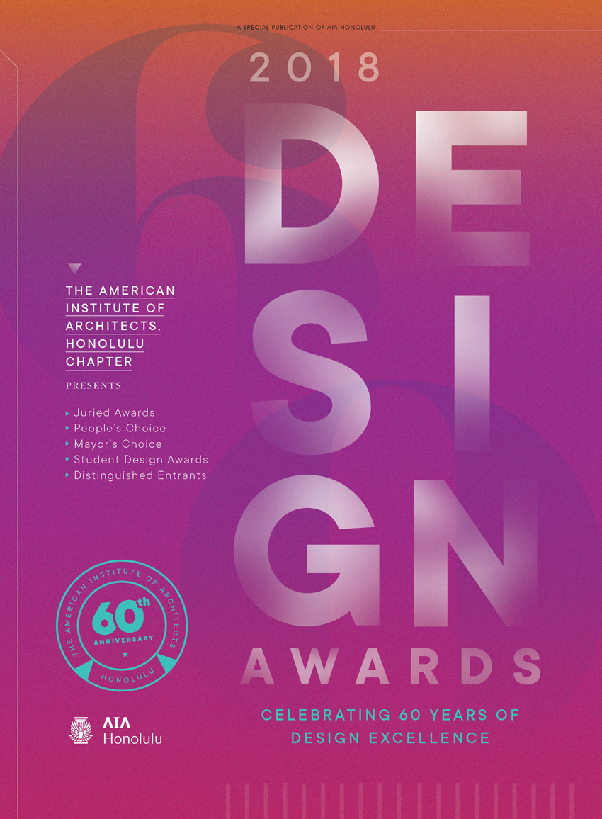 Amy Ngo AIA Design Awards Program Cover