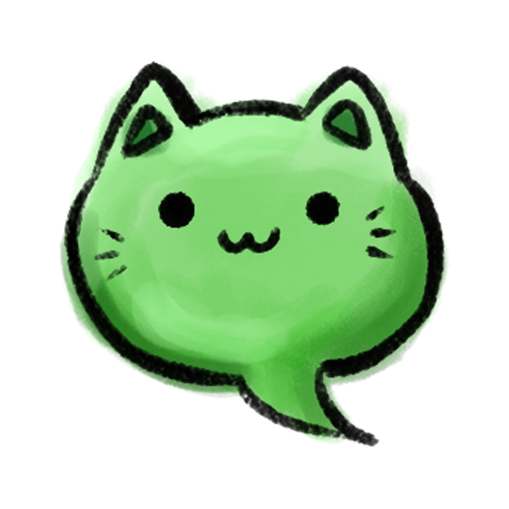 Cute App Icon Cat Hand Drawn Icon iPhone Icon Cat 