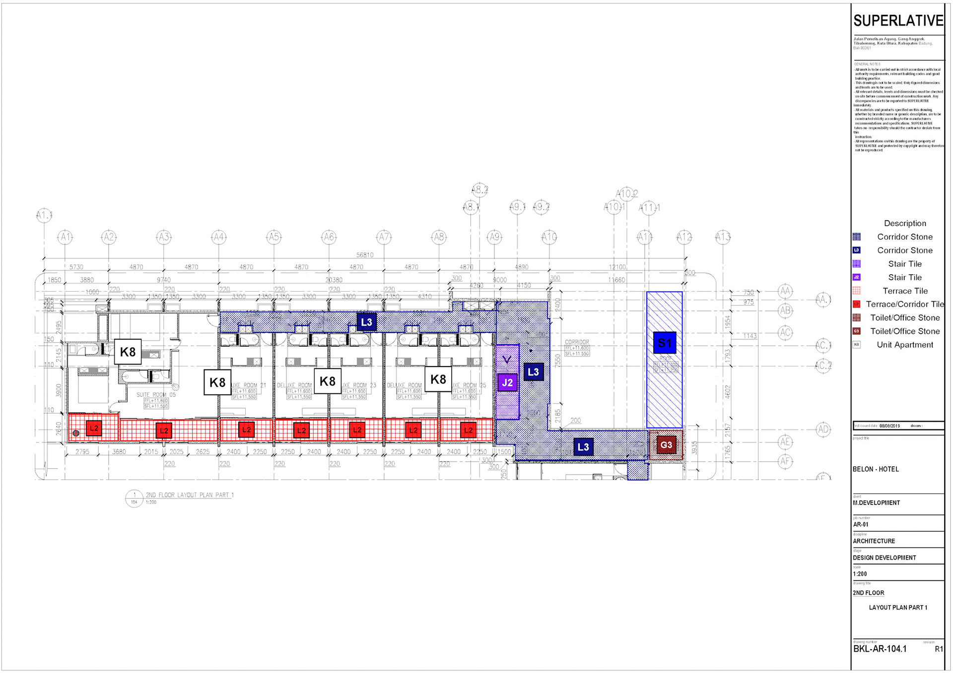 2nd Floor Plan Part 1