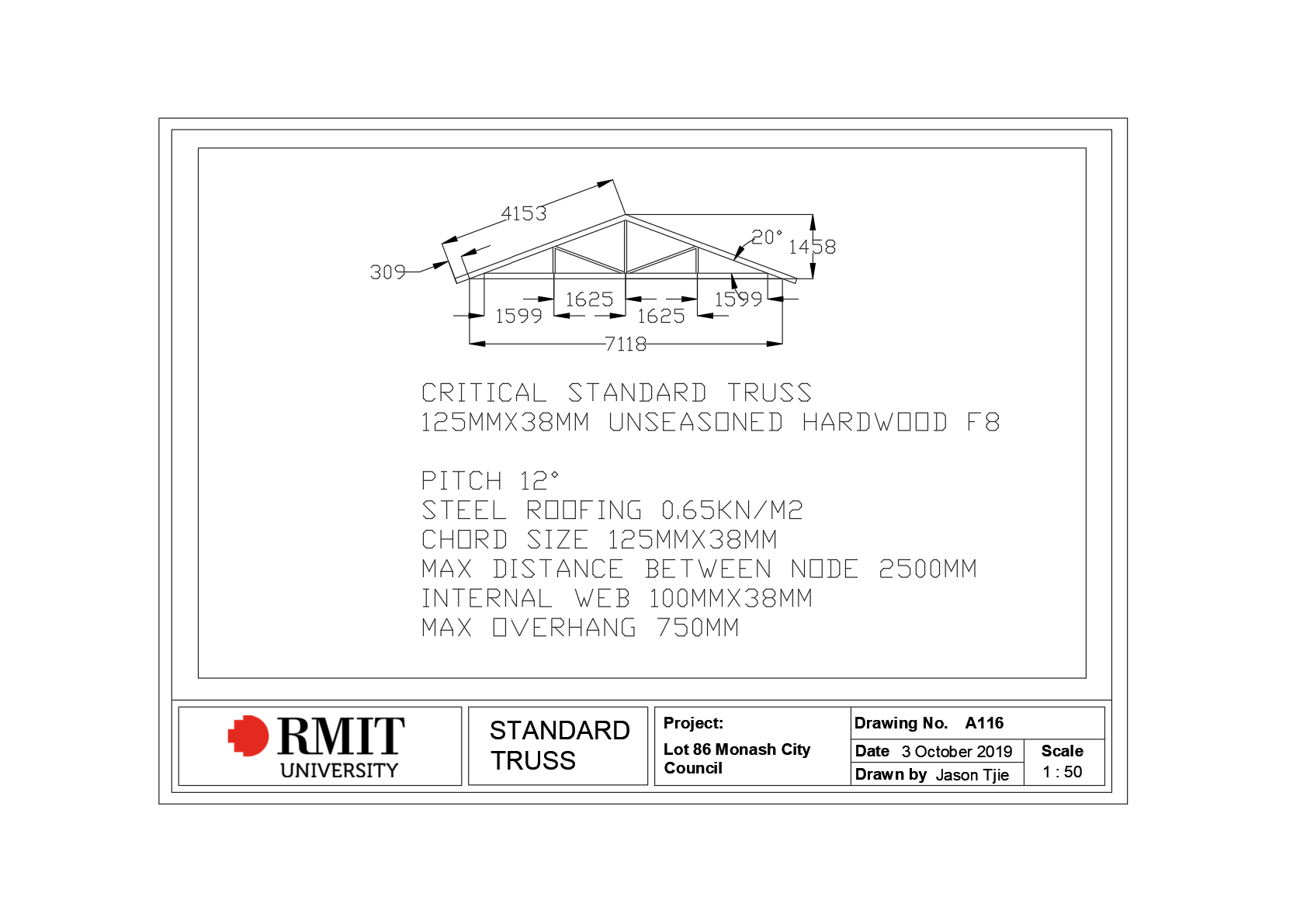 Roof Standard Truss