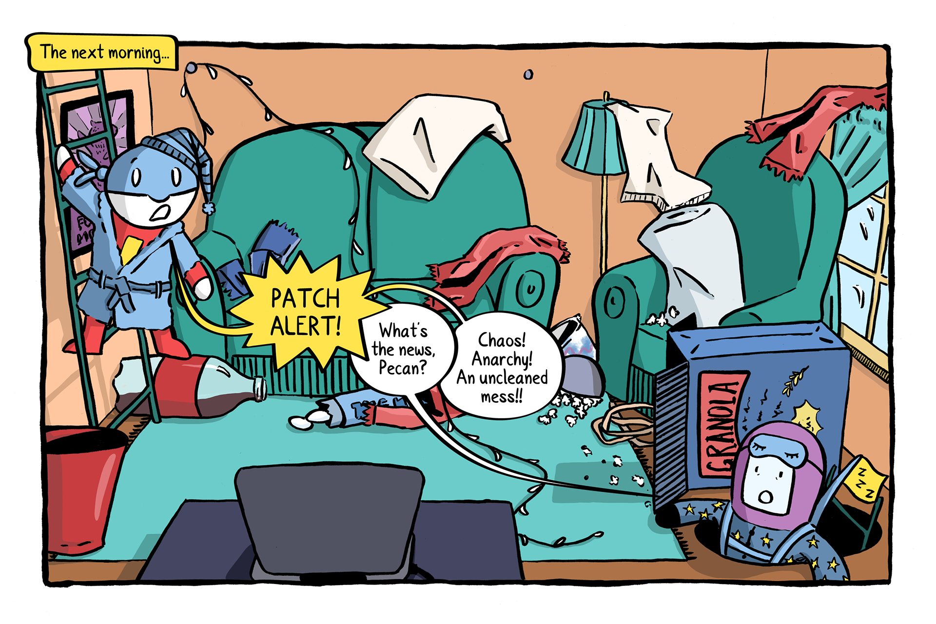 Pumpkin and the Patch episode 2, page 4 (2019)