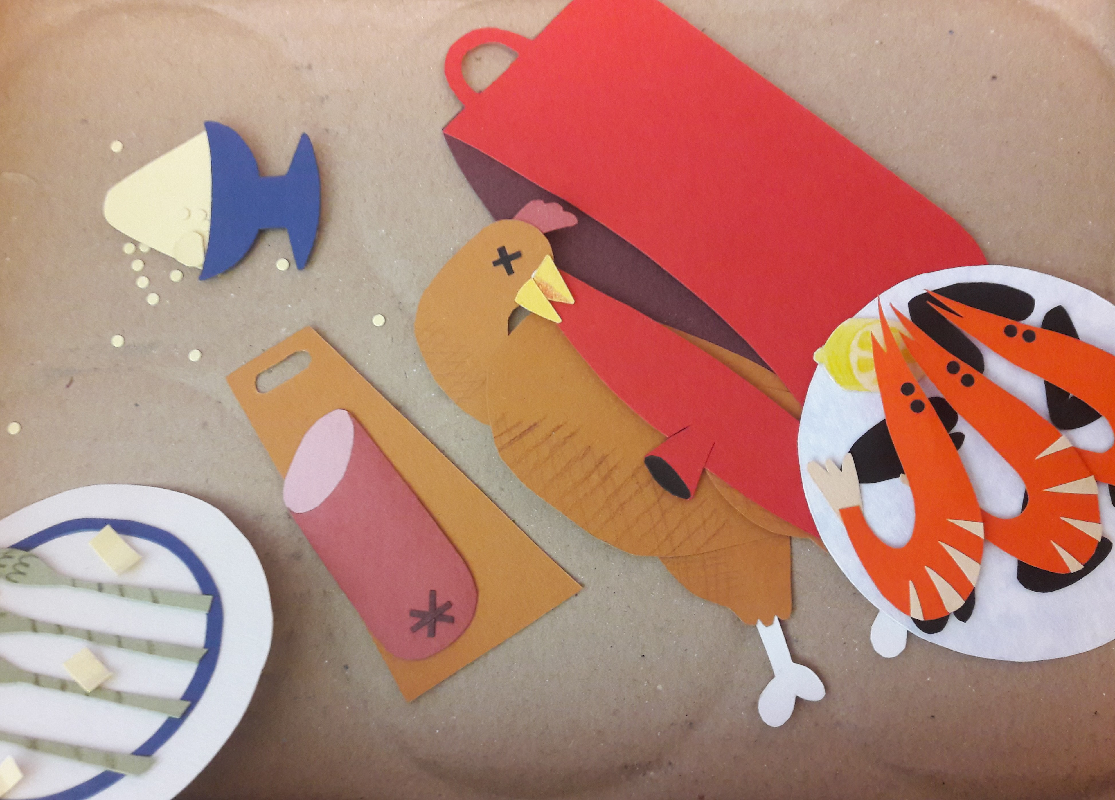 Cut Paper Elements