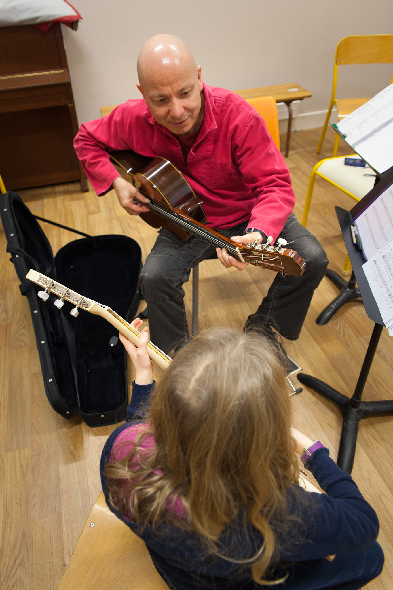 Cours de  guitare au CMAD de Quimper