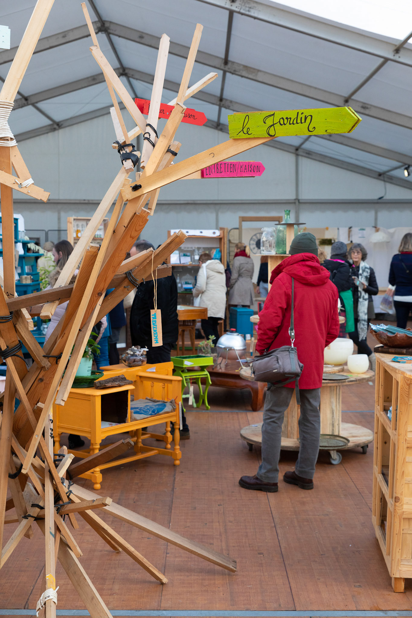 Semaine Européenne de Réduction des Déchets sous un chapiteau place Saint-Corentin