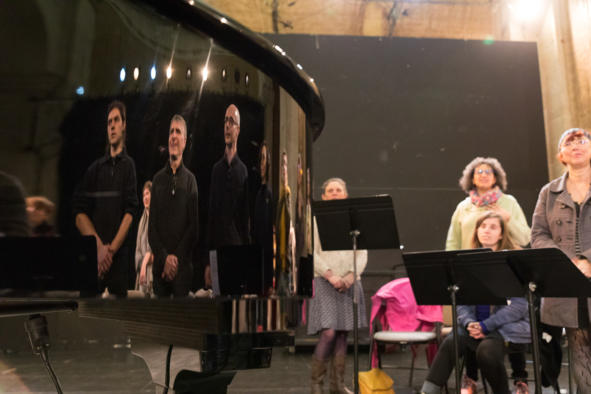 Répétition du chœur du CMAD