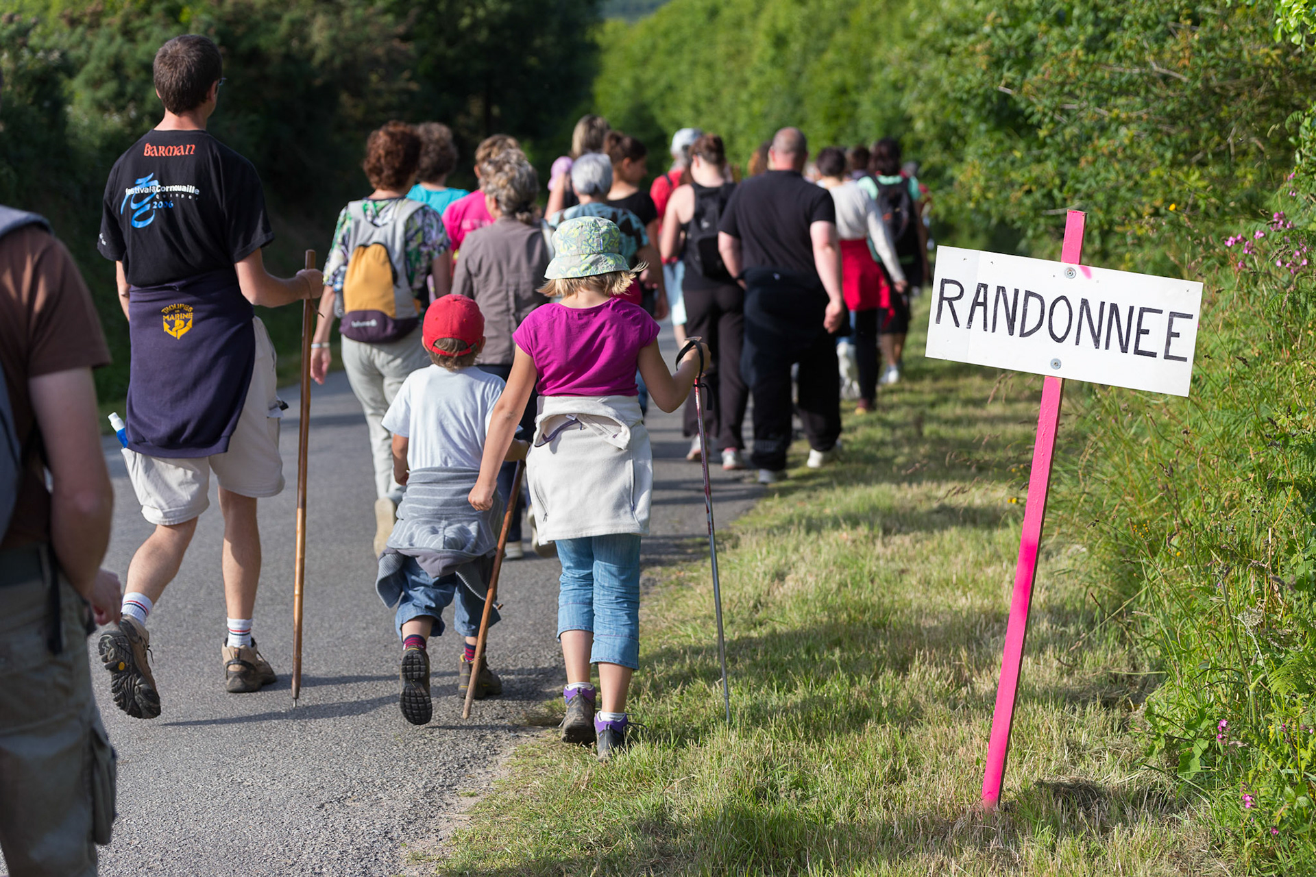 Les soirées de l'environnement qui permettent à tout un chacun de découvrir de belles randonnées sur le territoire de Quimper Communauté.