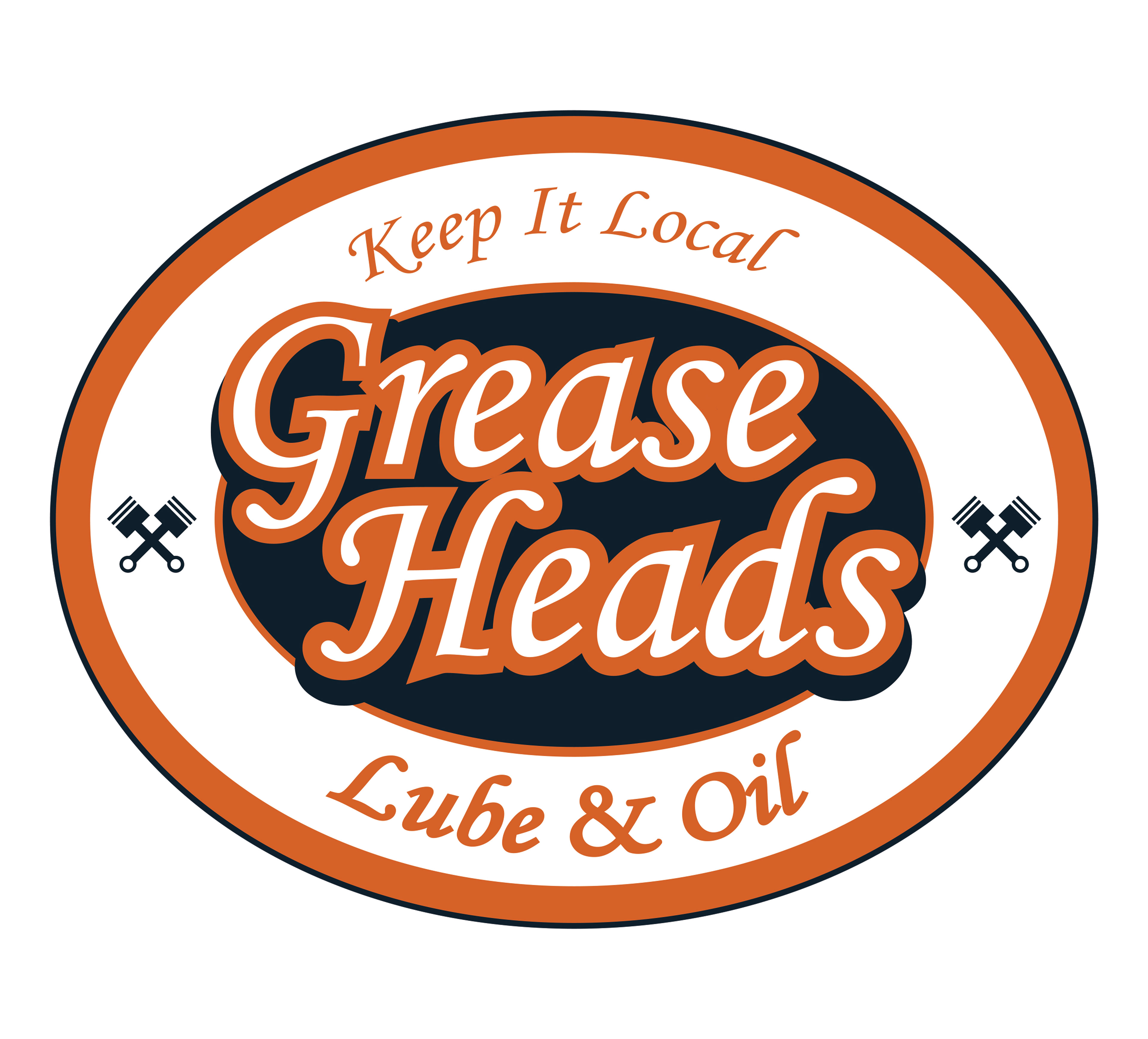 Dustin Berg Branding, Marketing, Design, Photography Grease Heads Lube & Oil branding