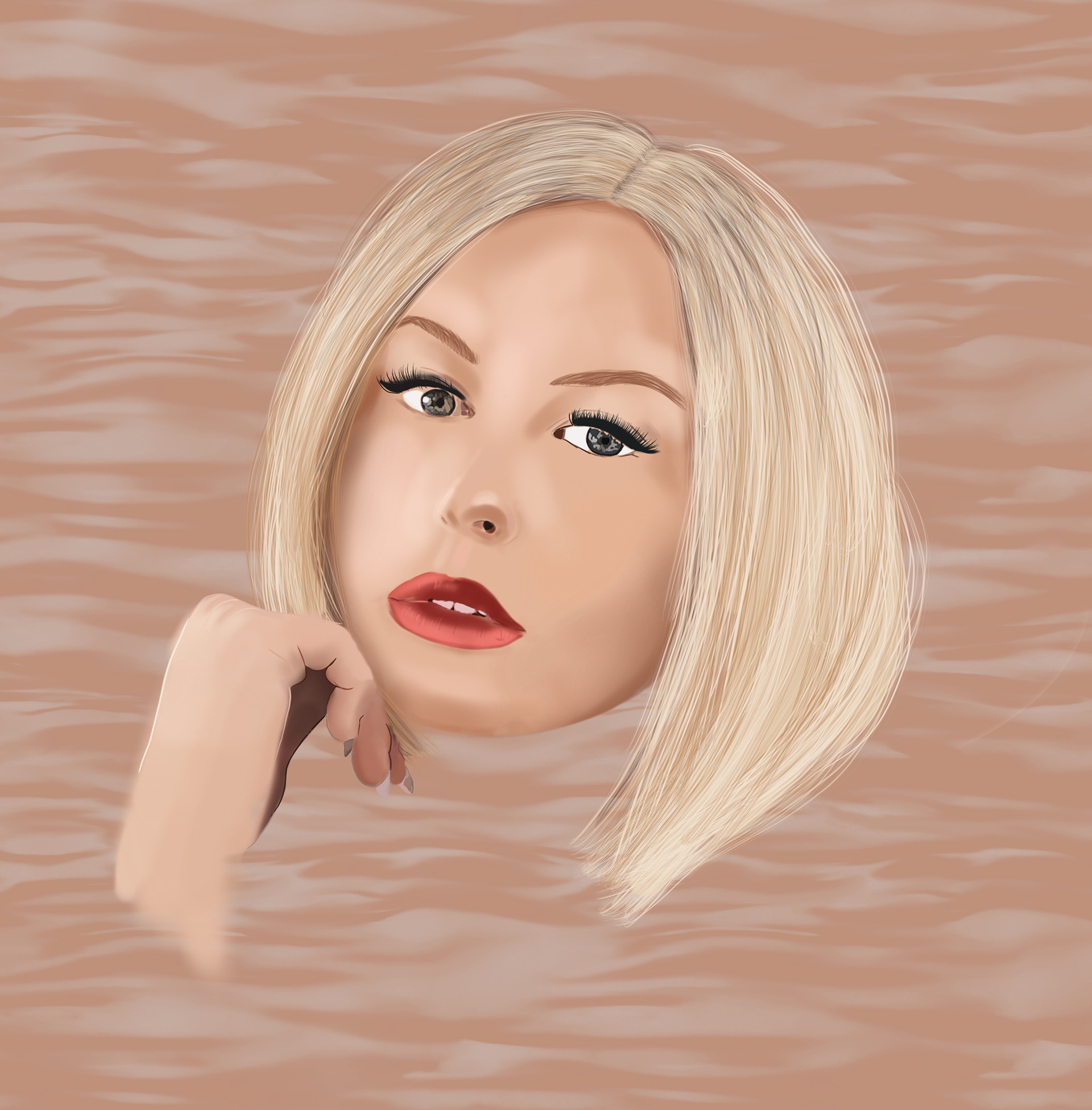 created in procreate