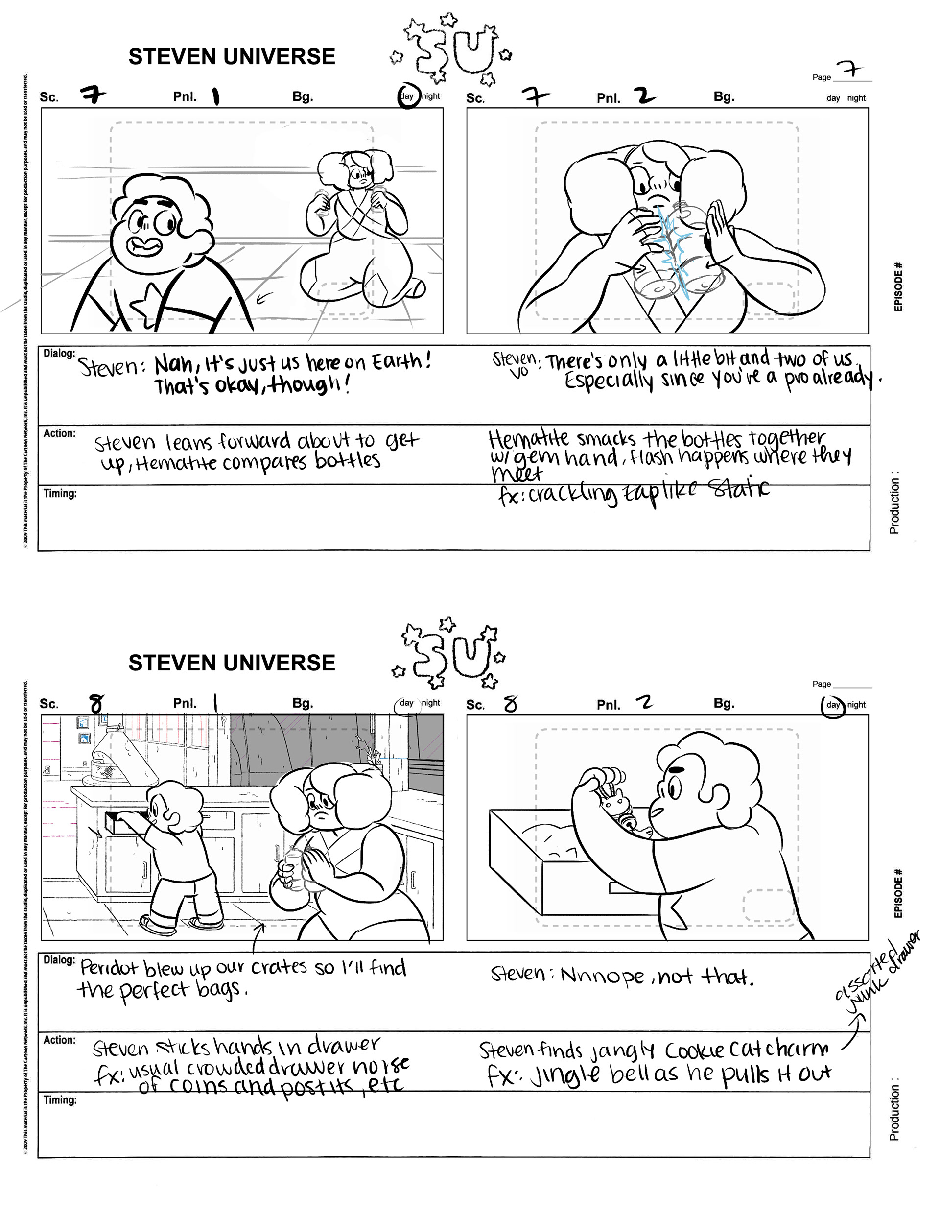 Shivana Sookdeo - Steven Universe: Storyboard Test