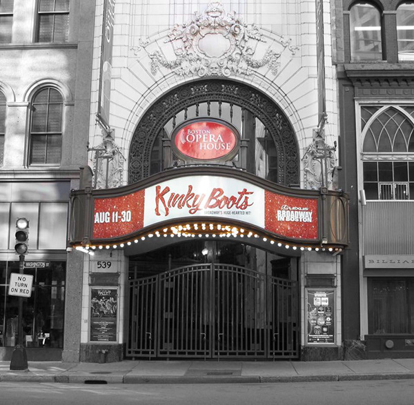 Patrick McWain Broadway in Boston Marquee and Large Scale Prints