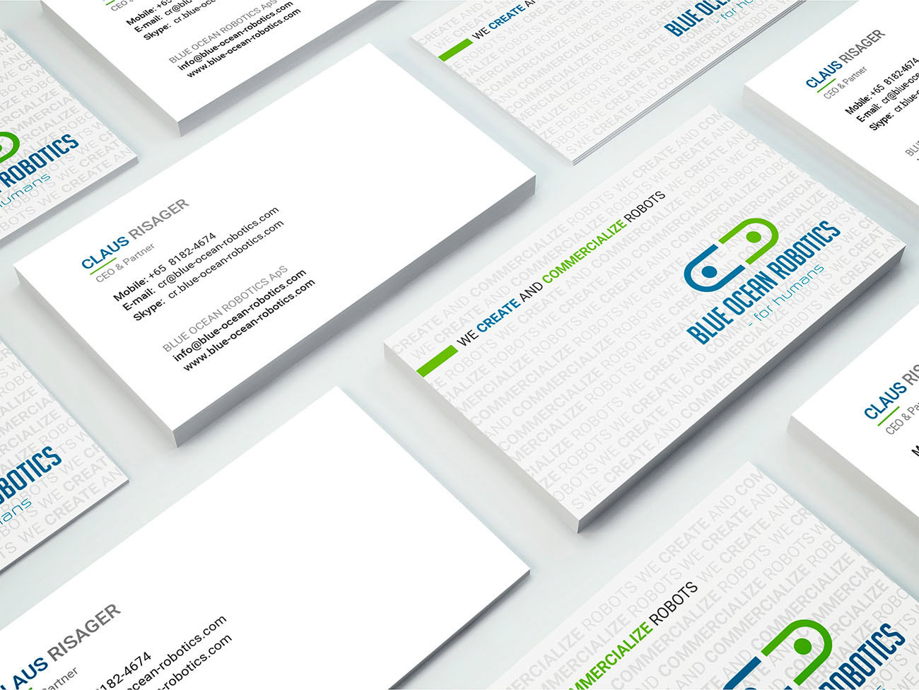 Blue Ocean Robotics - business card