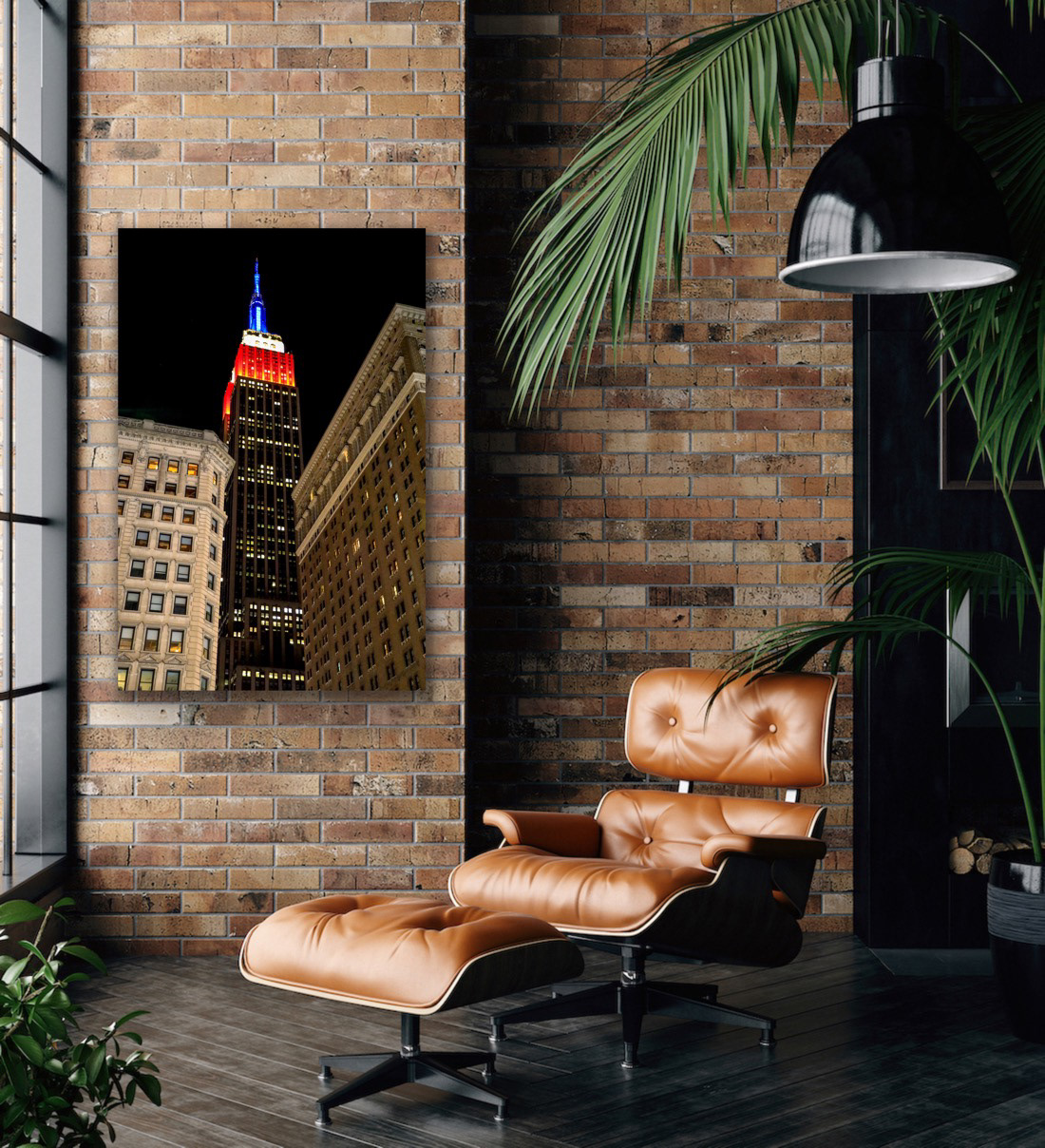 New York, Empire State at night