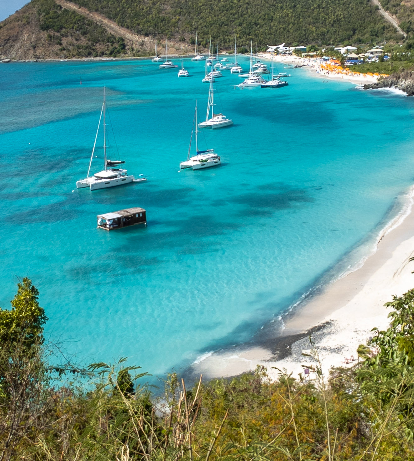 White Bay - the water is that color!