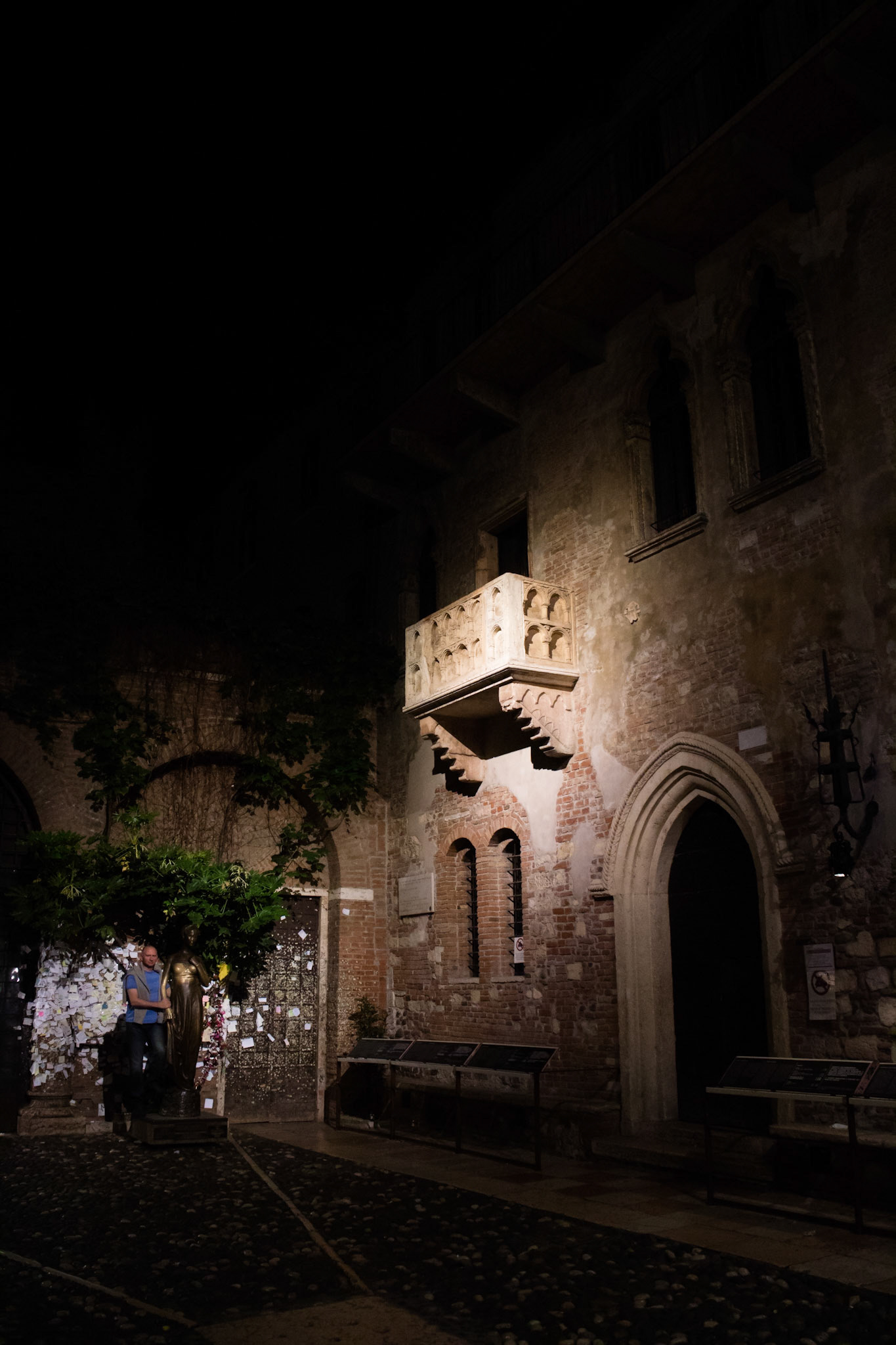 Juliet's balcony, Verona