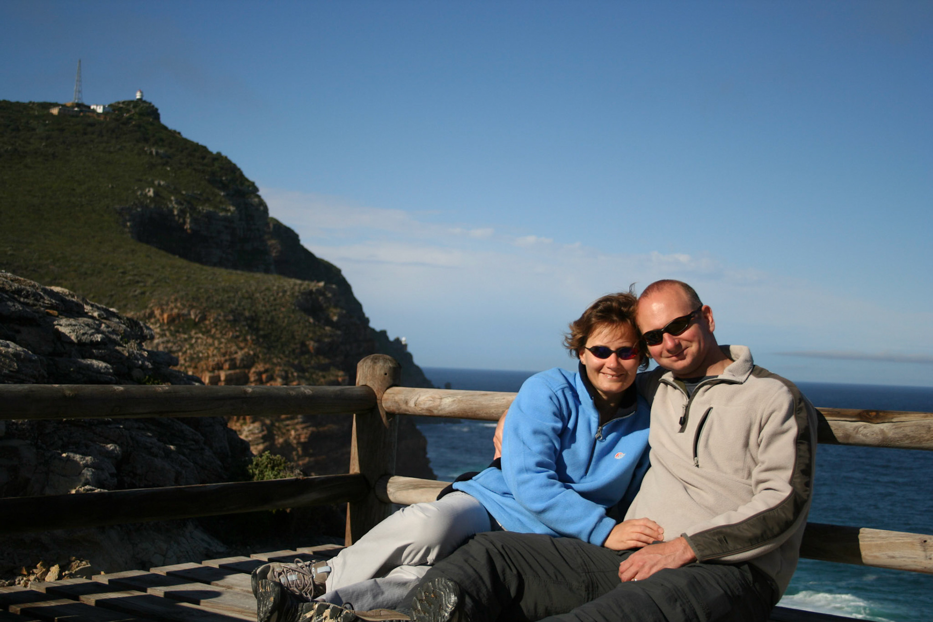 Us at view point, Cape of Good Hope