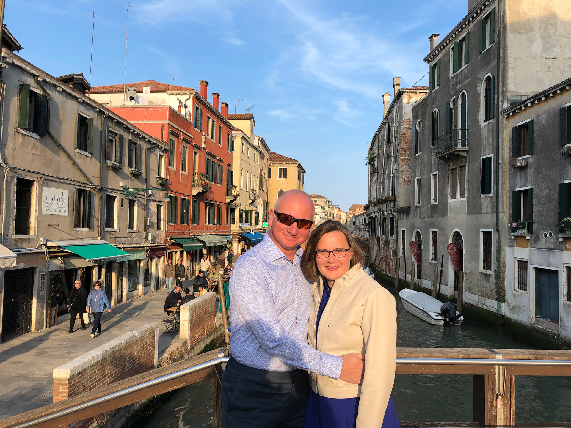 Heading to dinner in Cannaregio