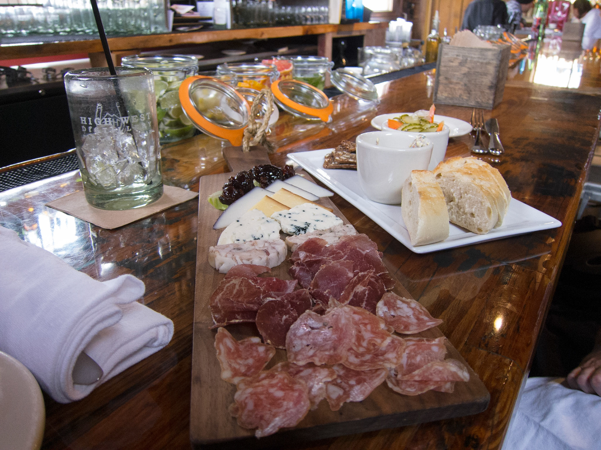 Lunch at High West Distillery