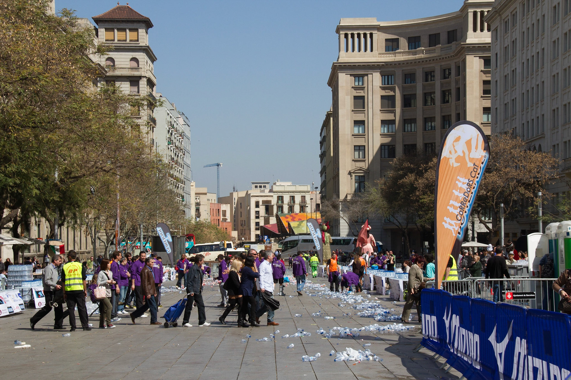 Aftermath of the marathon