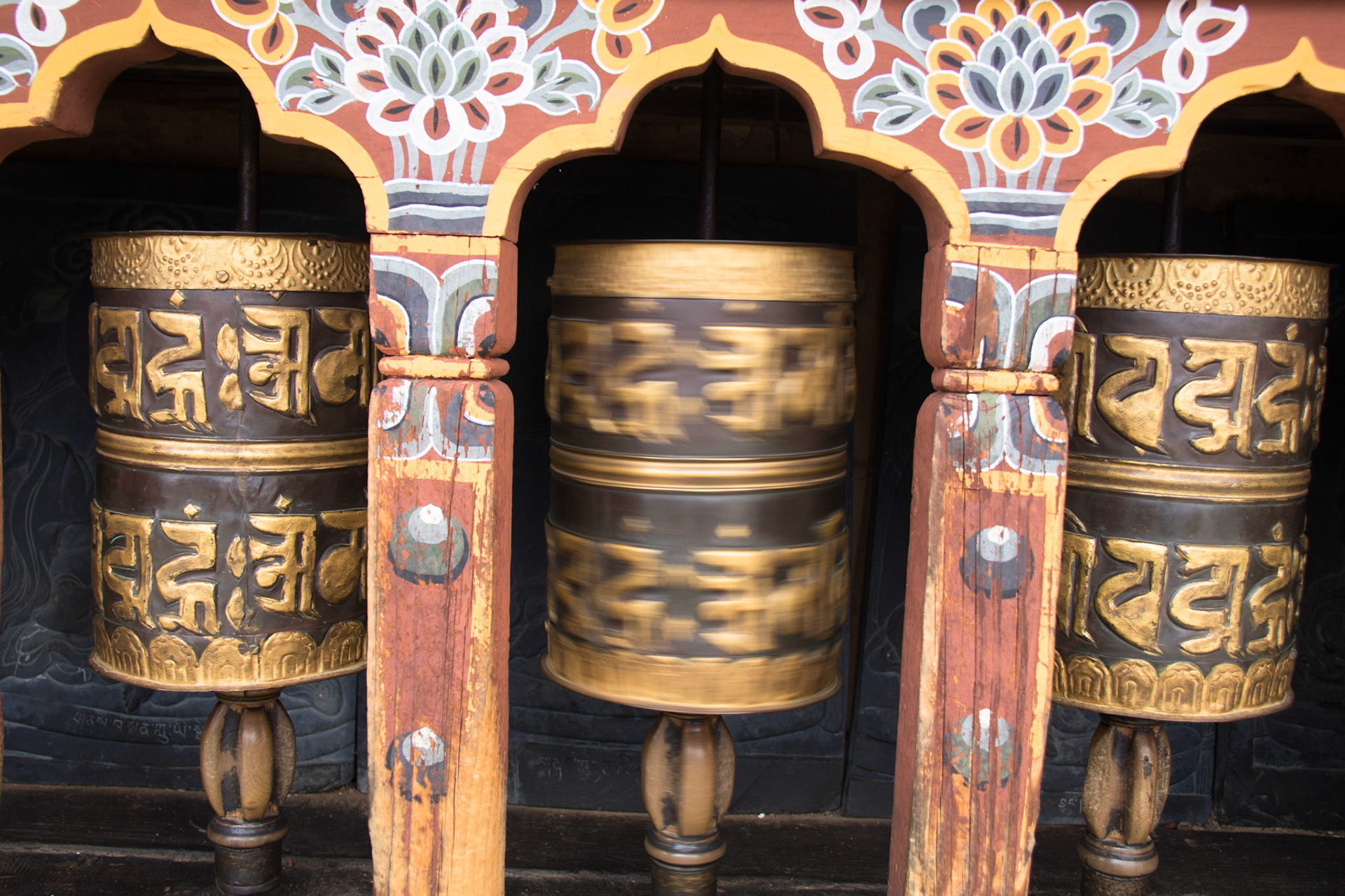 Prayer wheels