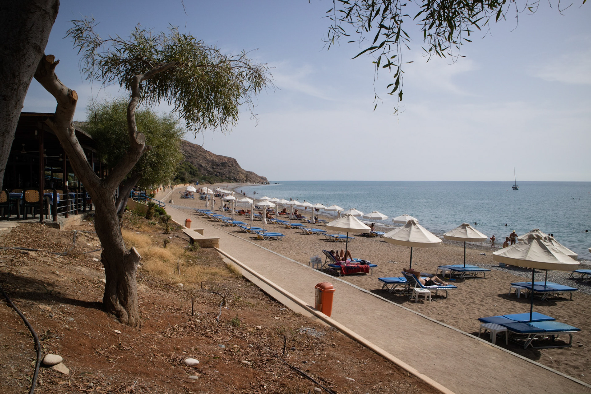 Pissouri Bay beach