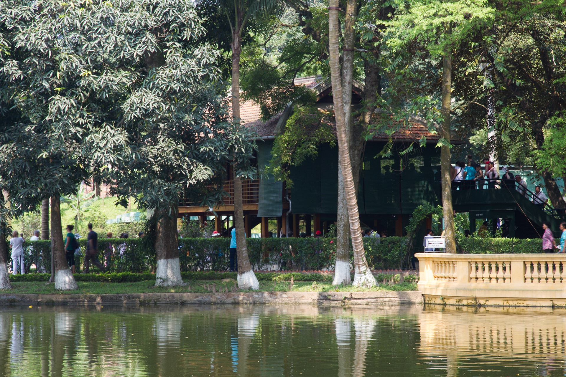 Ho Chi Minh's house on stilts