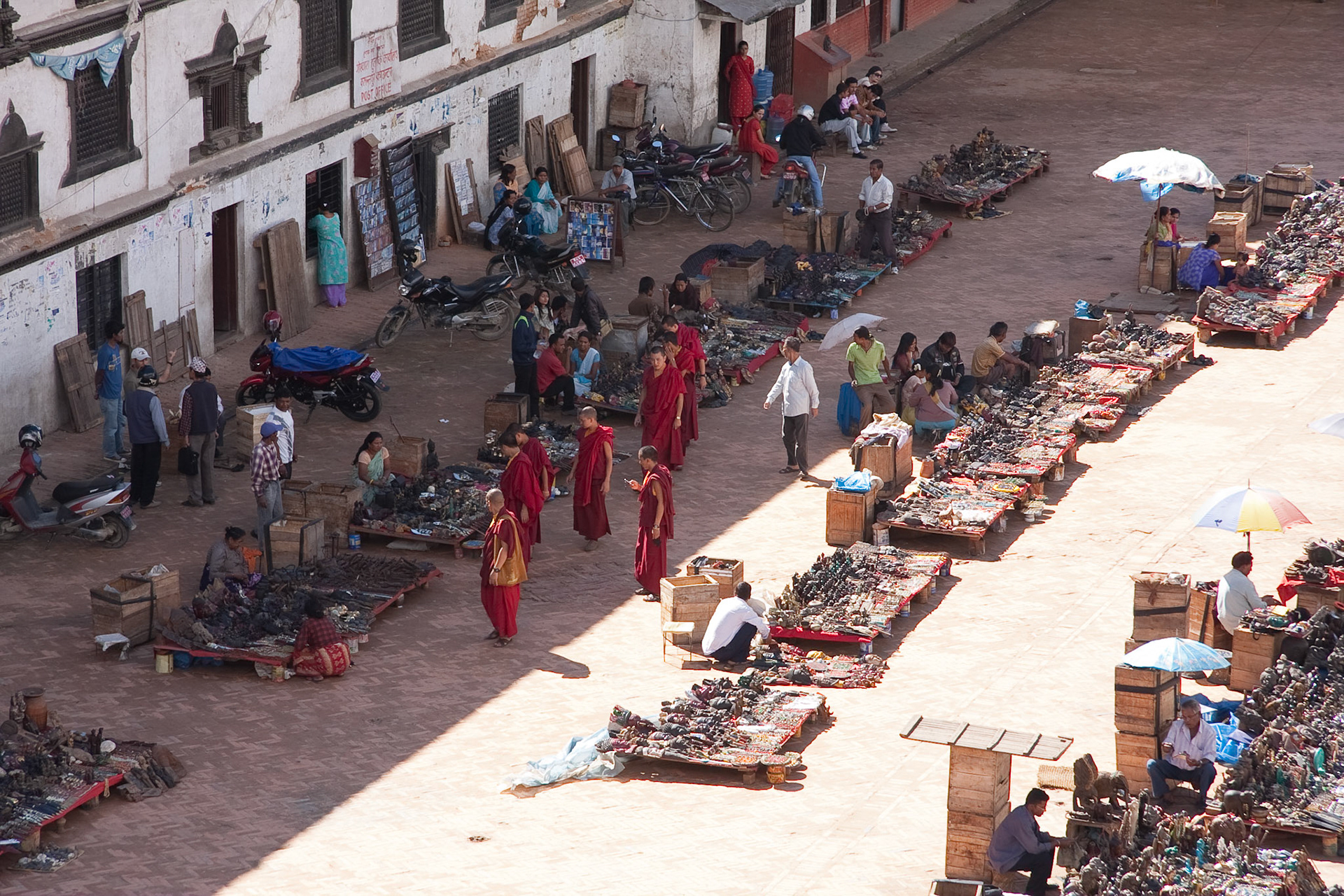 Tibetan monks
