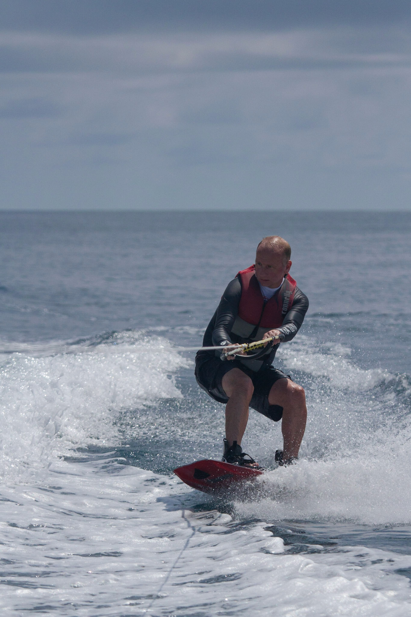 Preparing for a jump