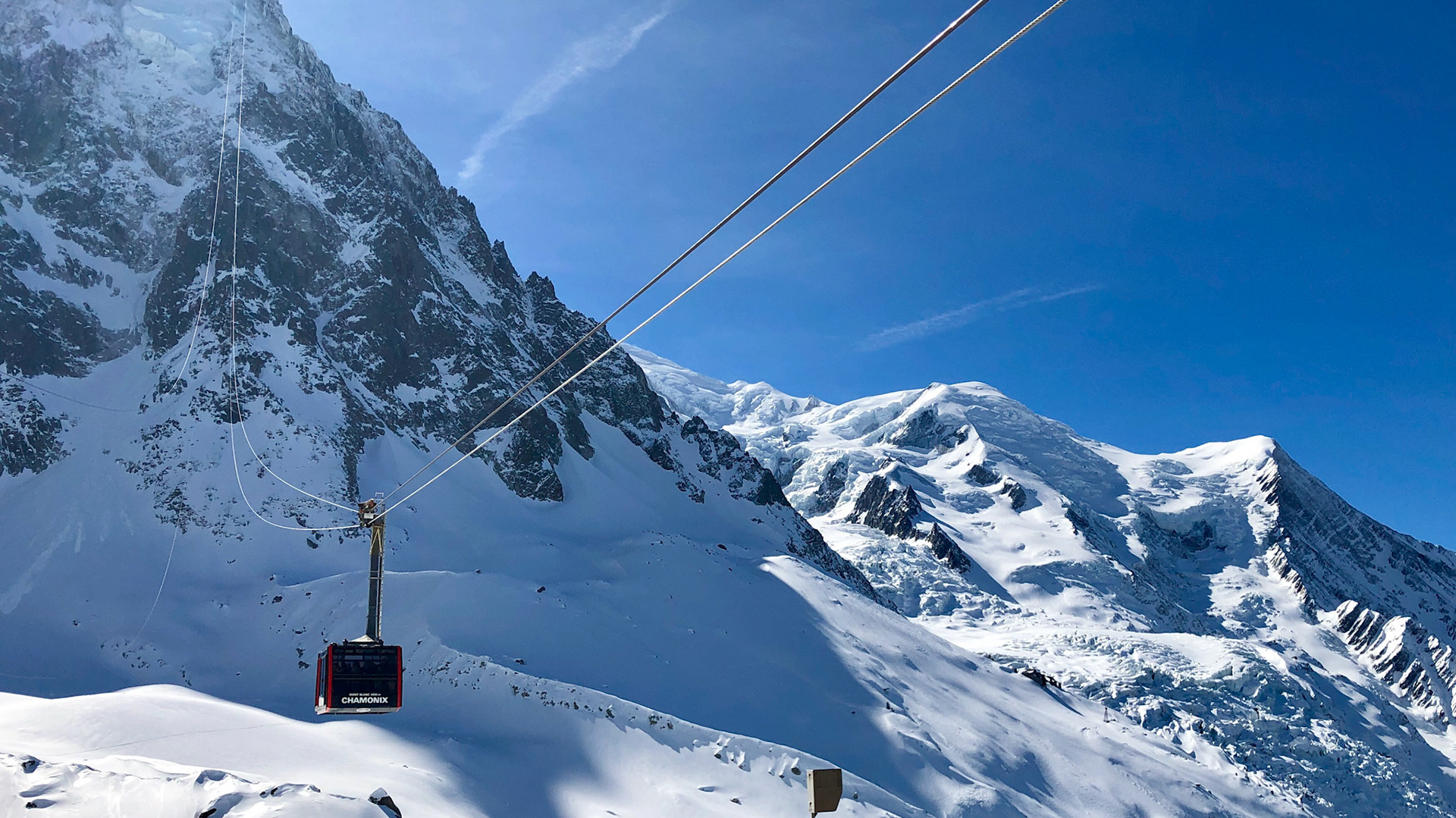 Aiguille du Midi cable car