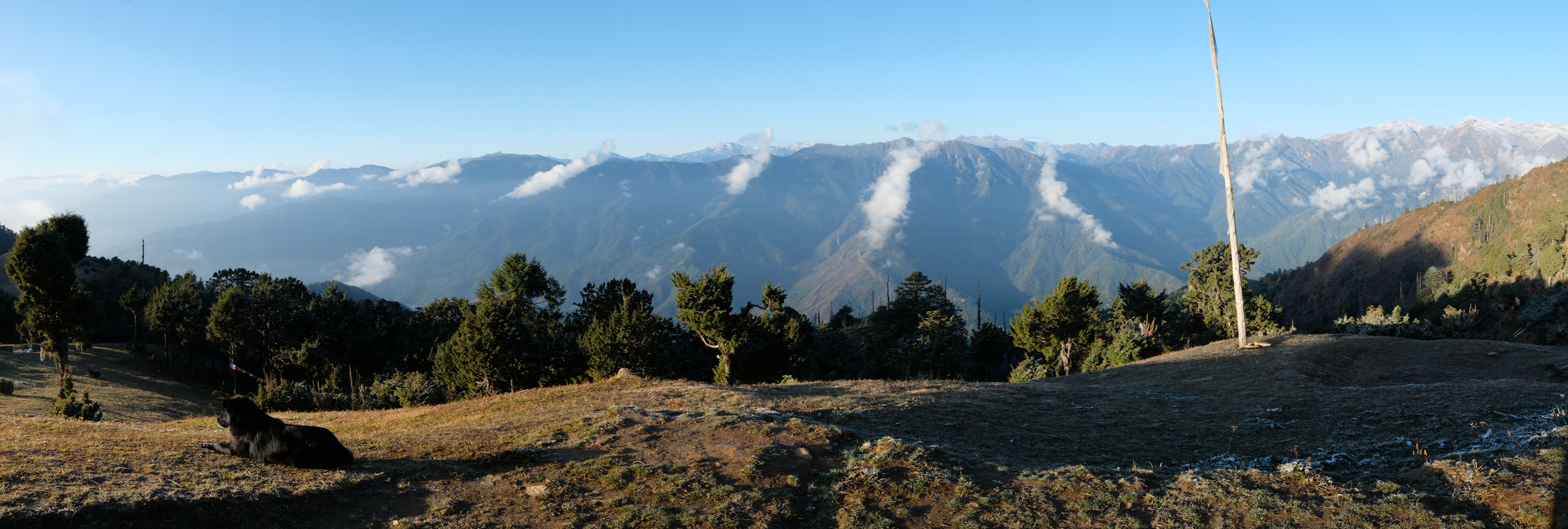 View from Bumdra camp