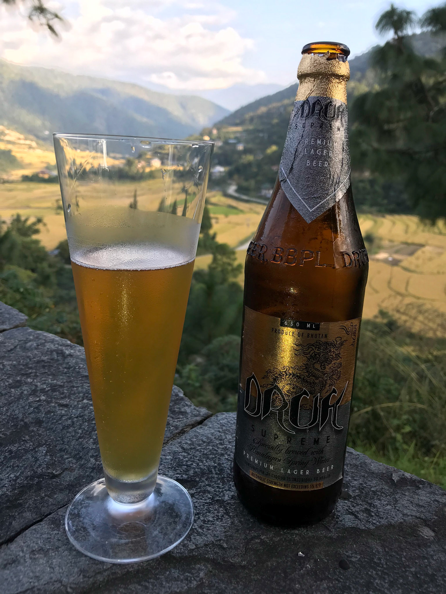 Bhutan beer