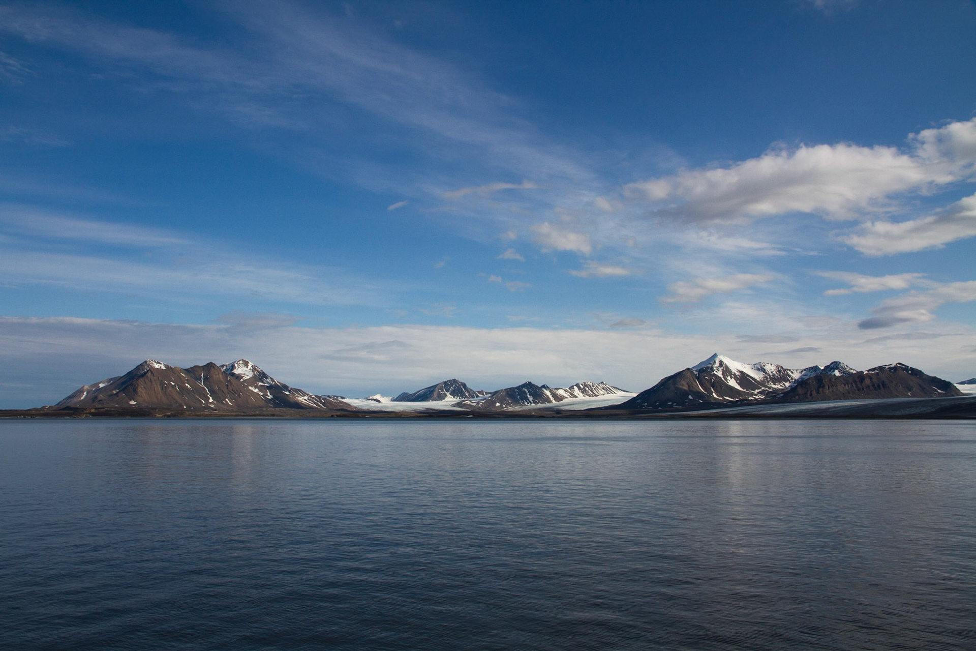 First morning on the boat