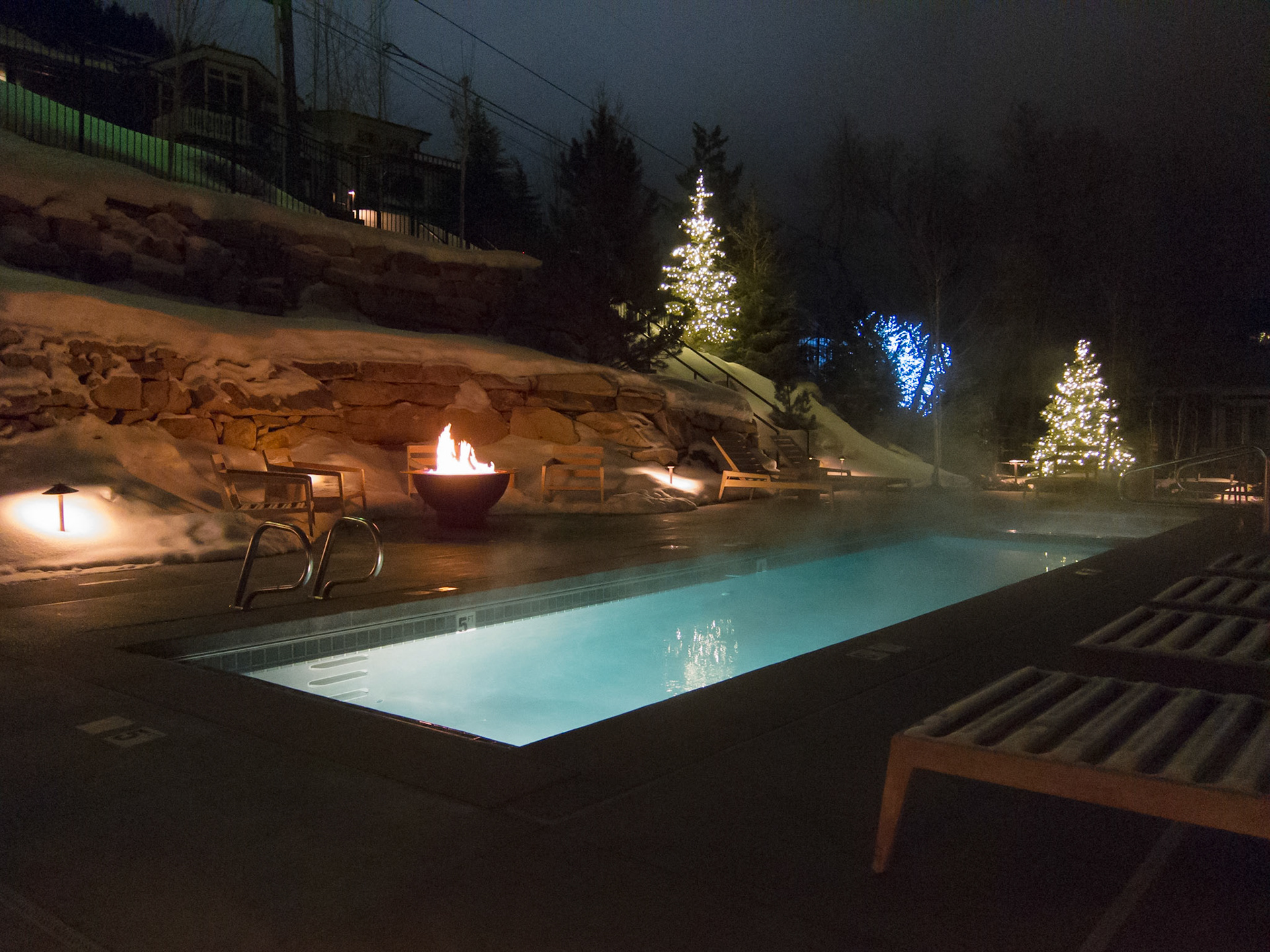 Pool at Washington School House