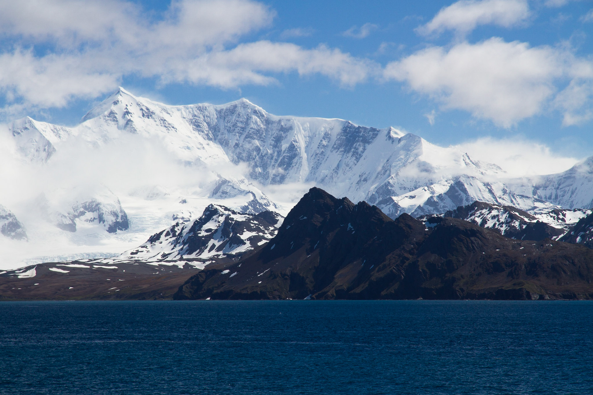 Mount Paget, highest mountain on South Georgia