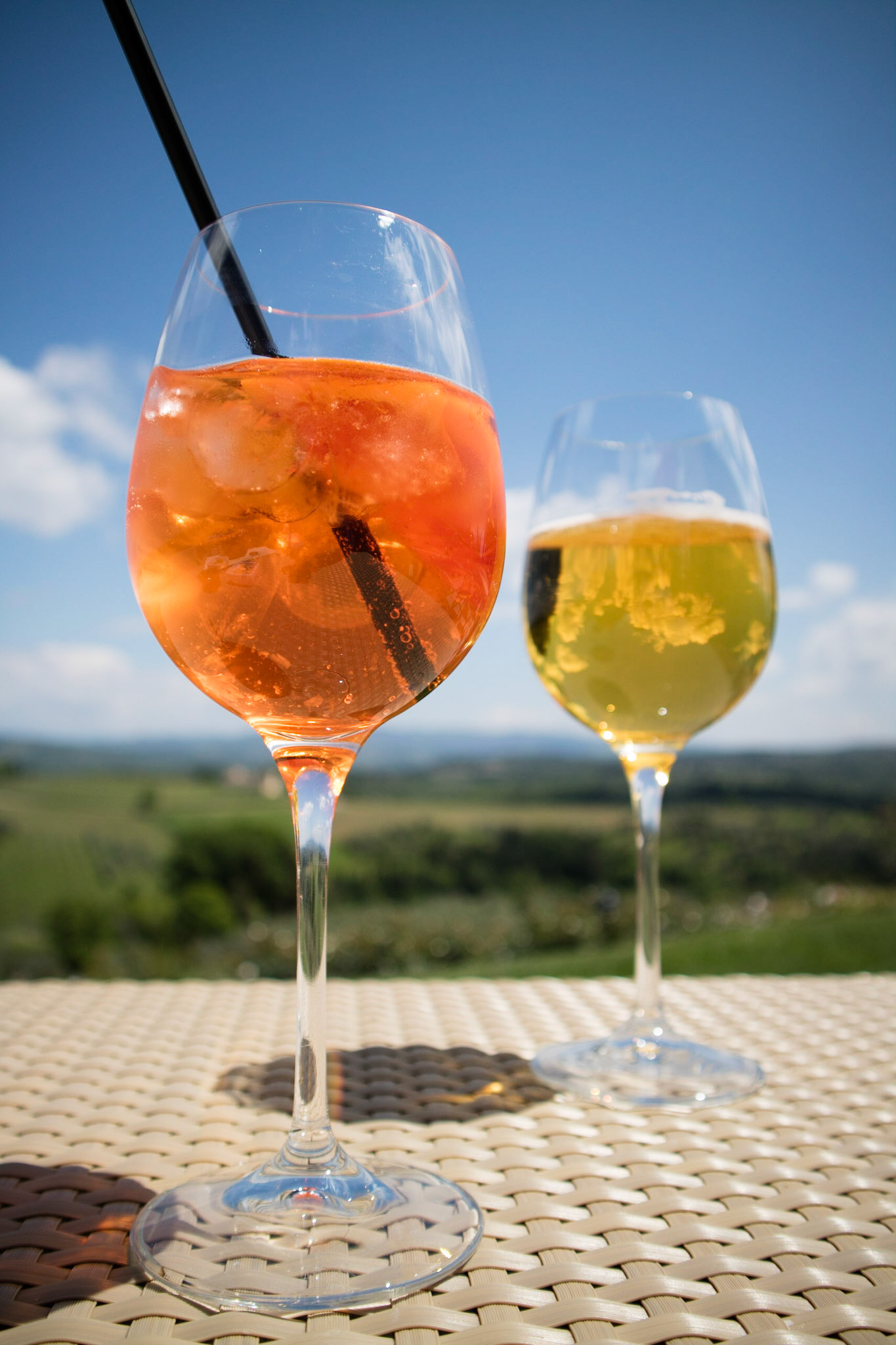 Aperol Spritz, Peroni and sunshine