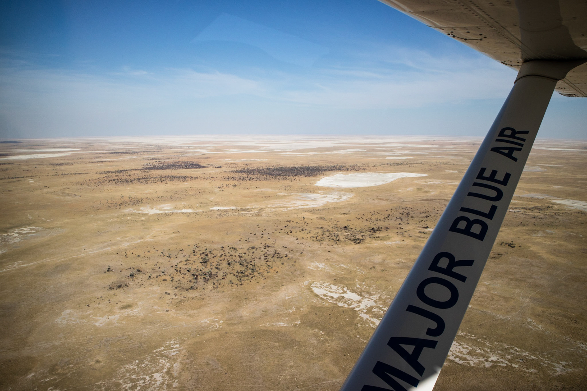 Flight Maun to San Camp