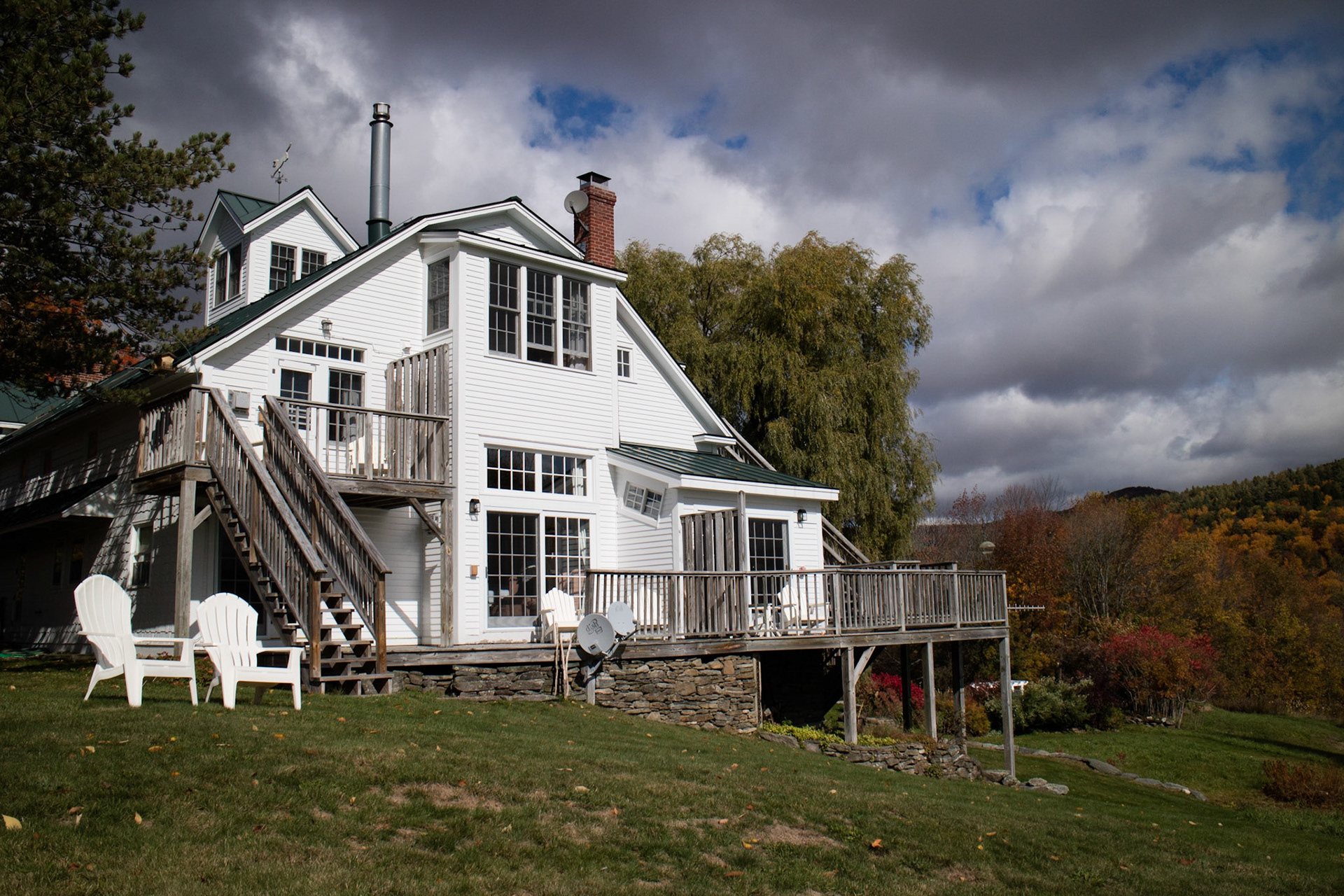 Our room was in middle, ground floor