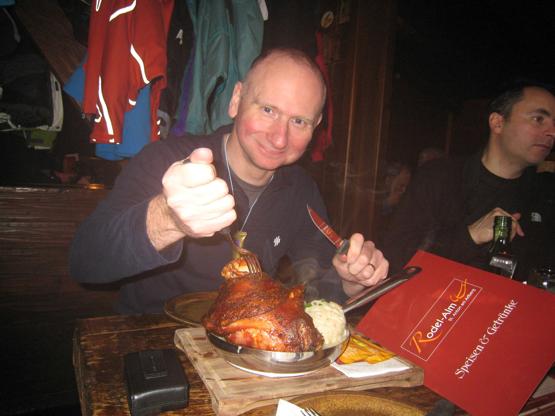 Roasted ham hock (for 2!) at Rodel-Alm