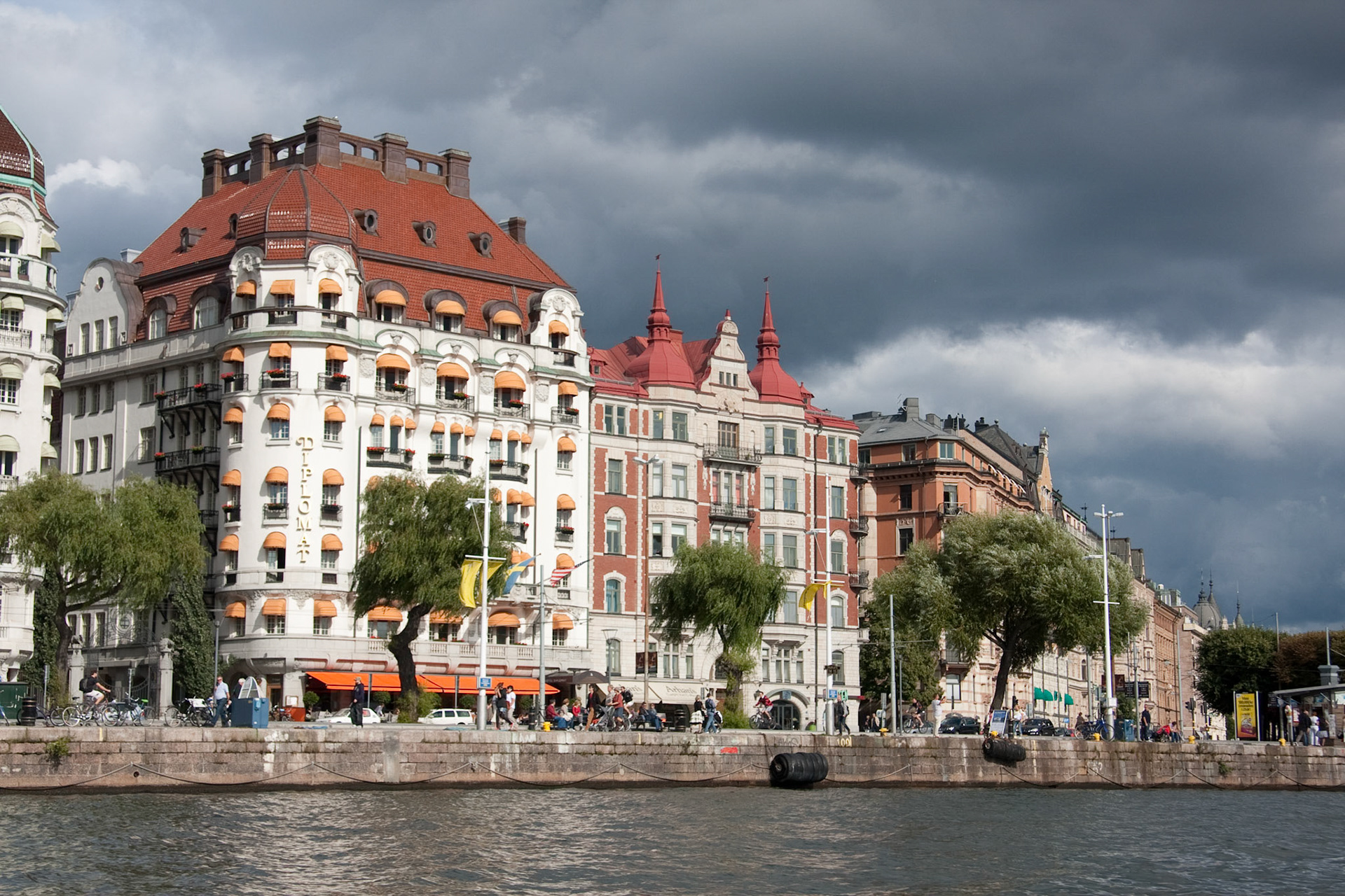 Stockholm, from the water