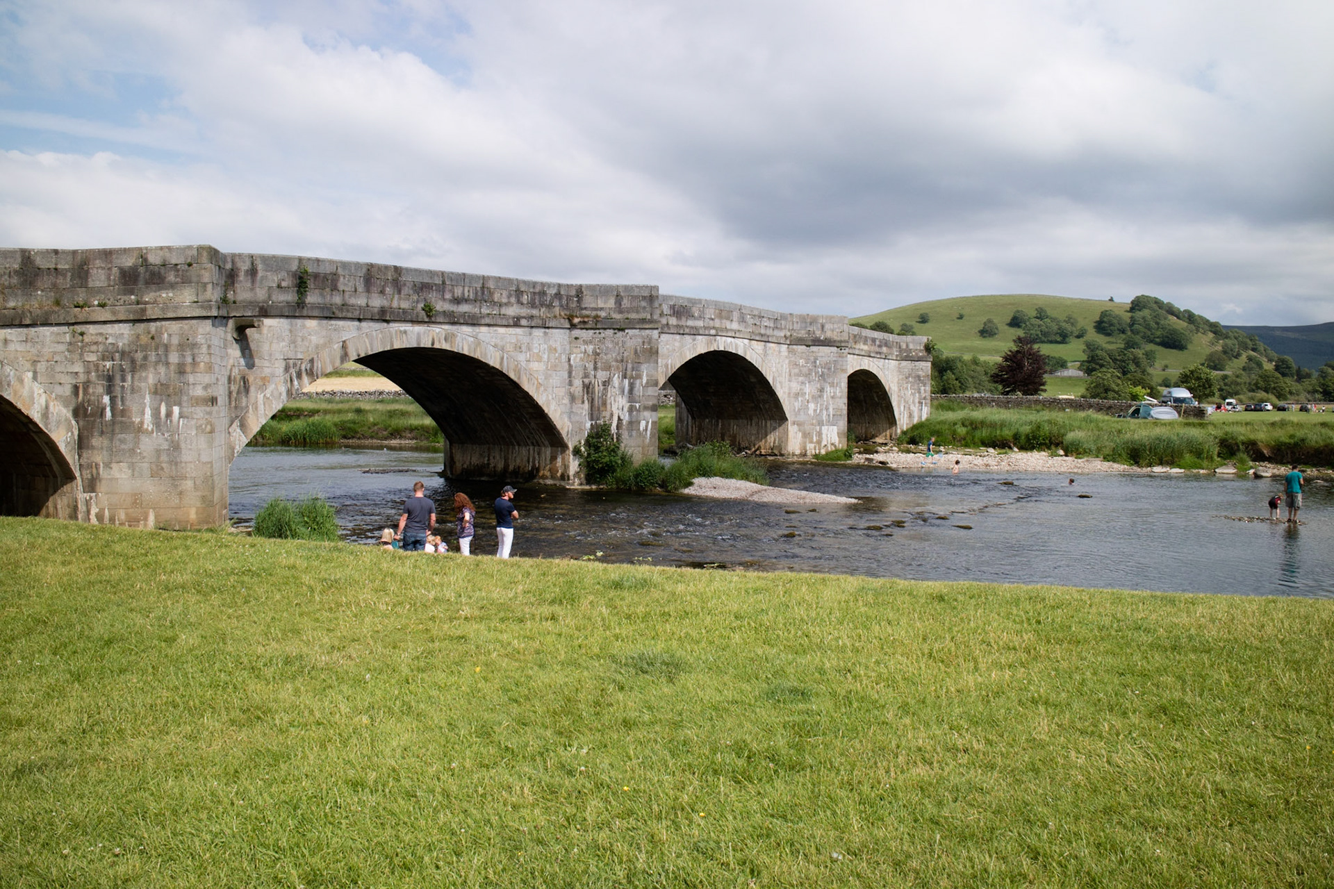 Bridge over River Wharfe, Burnsall