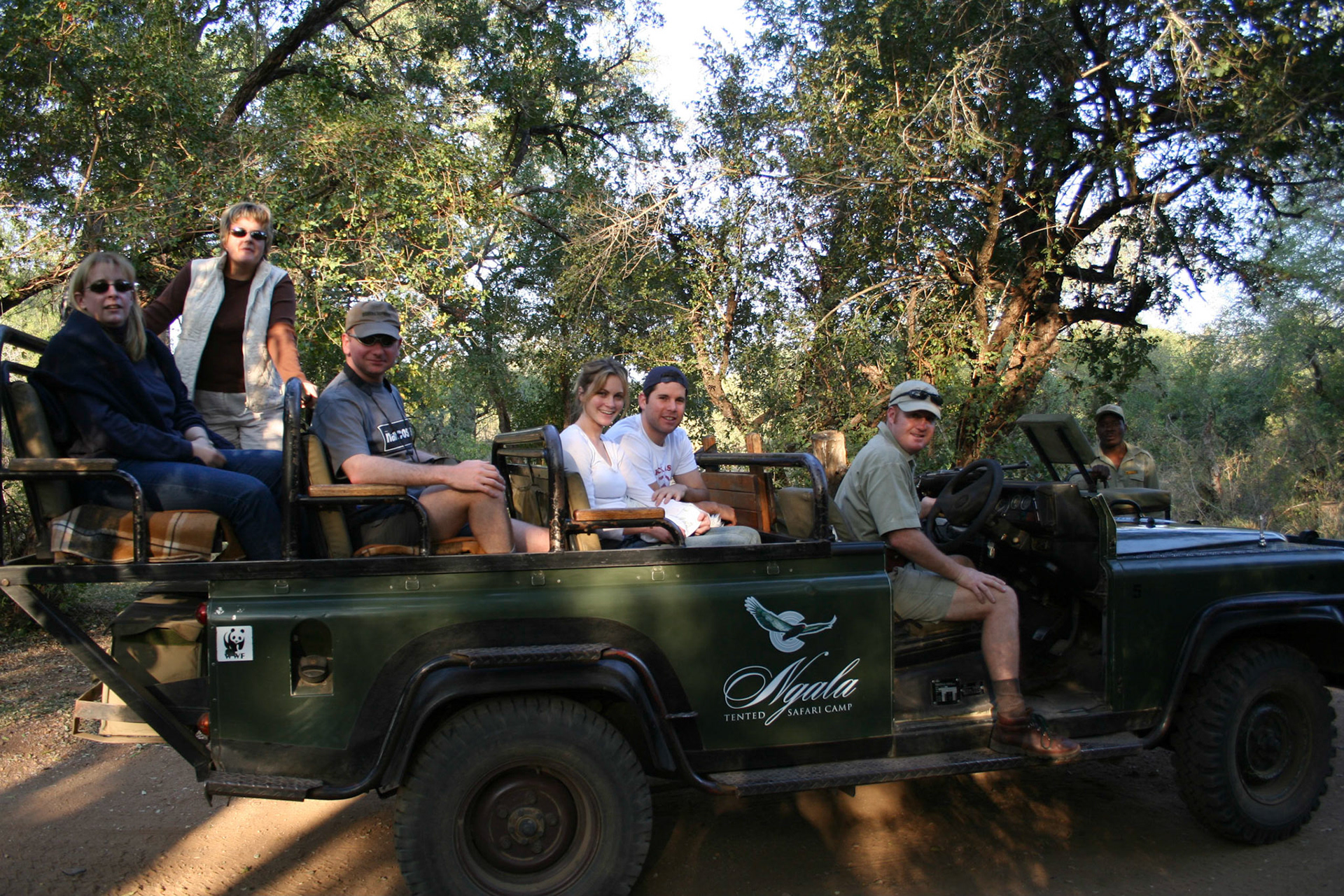 Left to Right: Caroline, Wilna, Alex, Andi, Nick, Greg and Adam