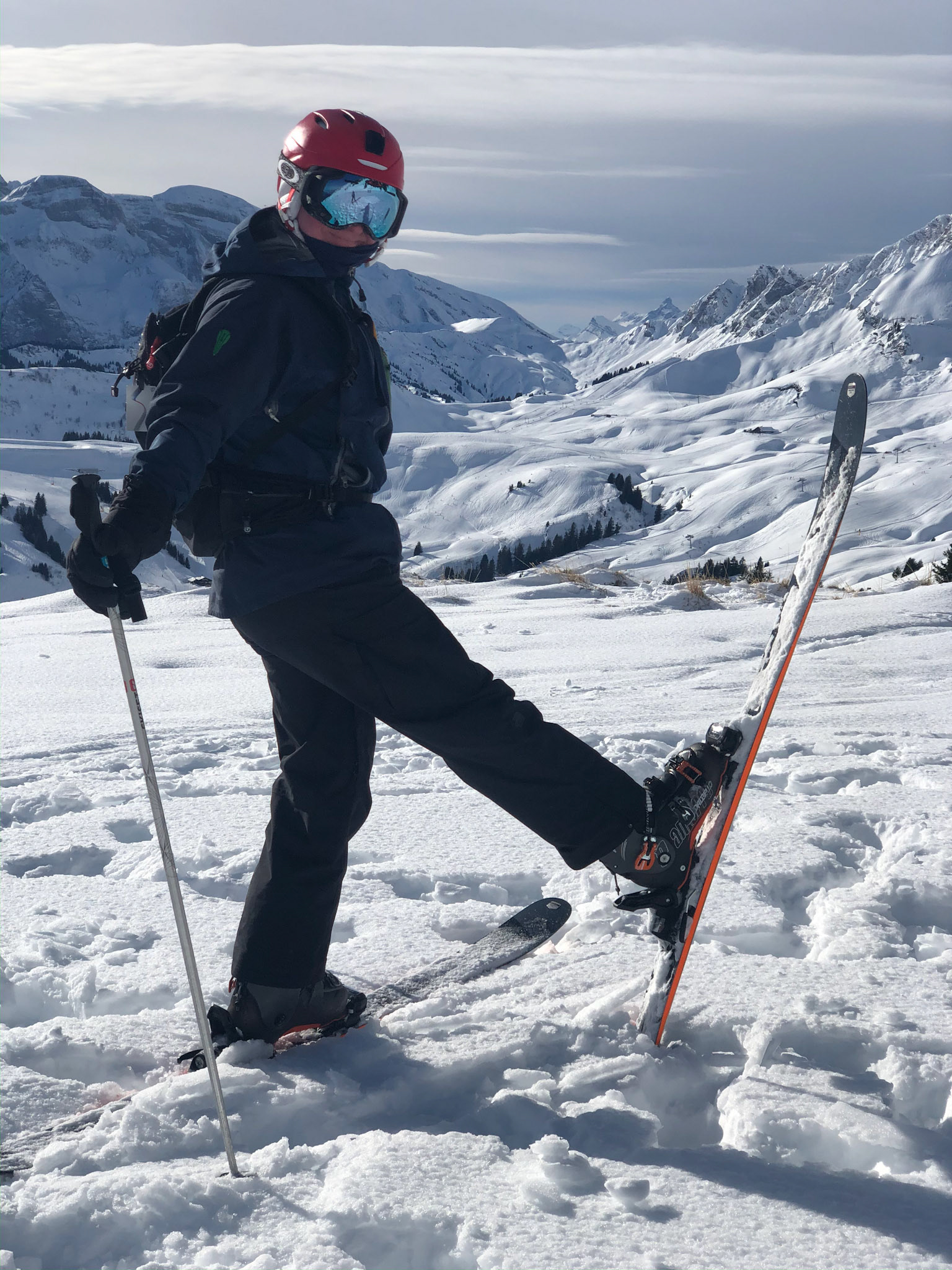 Skiing in Switzerland