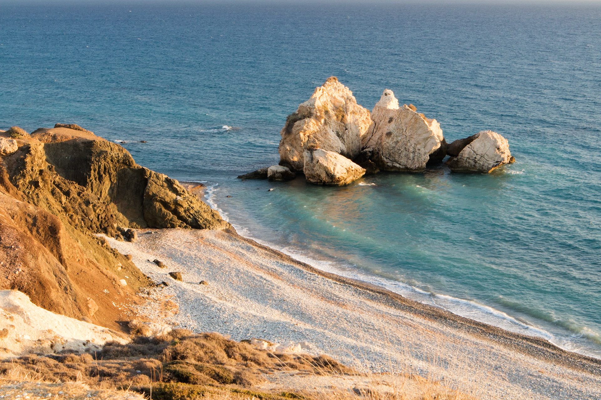 Late afternoon light at the coast